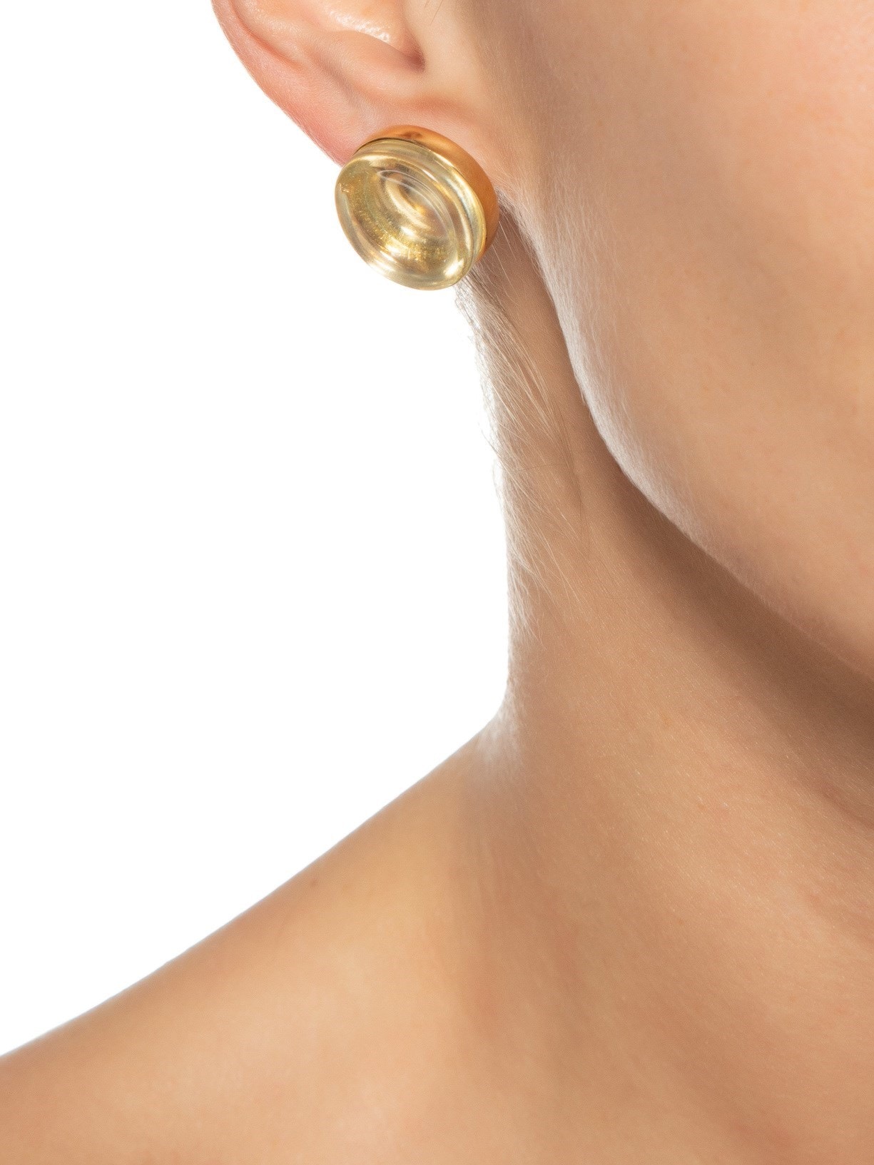 Brinco Feminino Press Dourado Lool