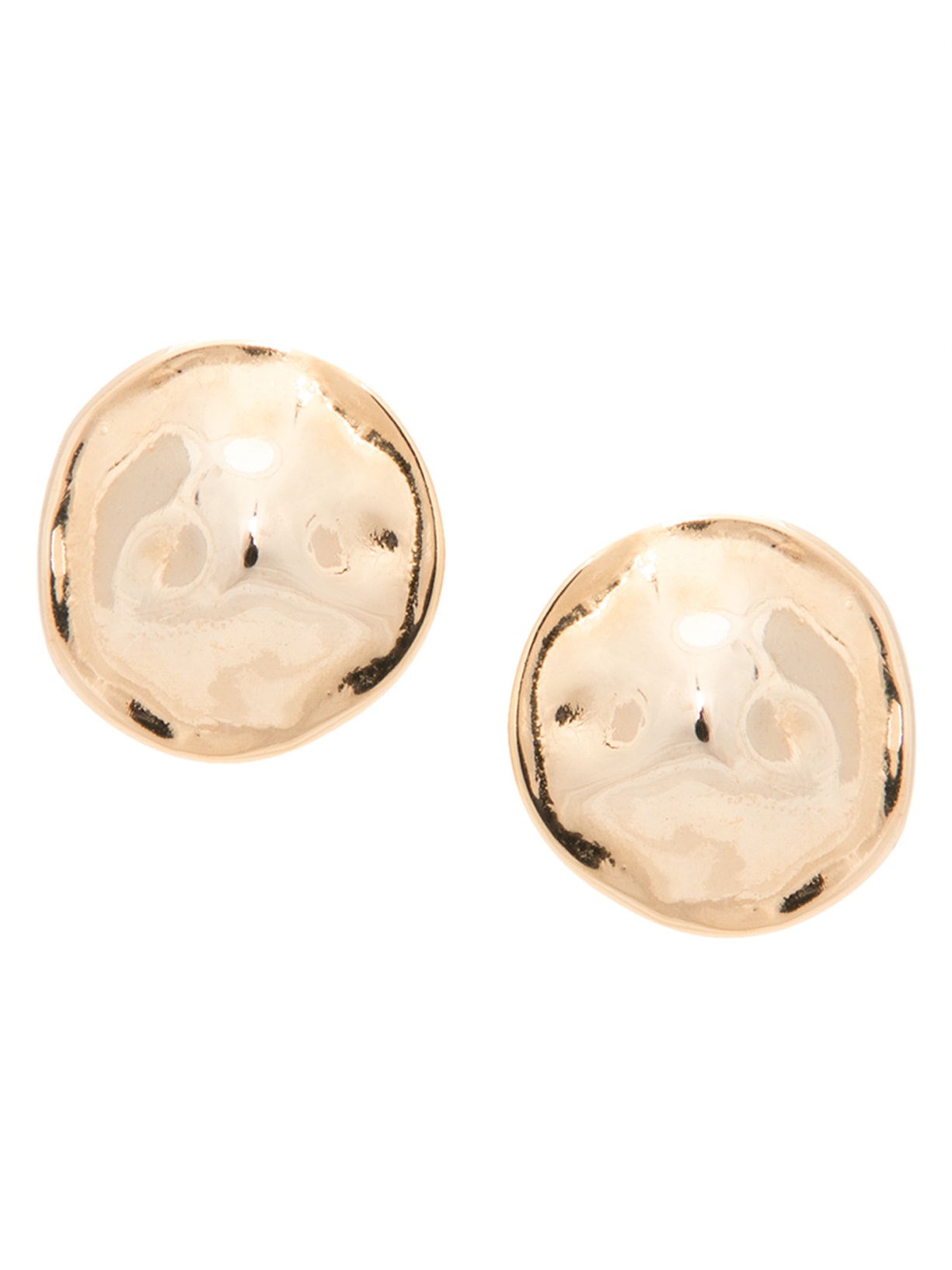 Brinco Feminino Refúgio Natural Em Metal - Dourado