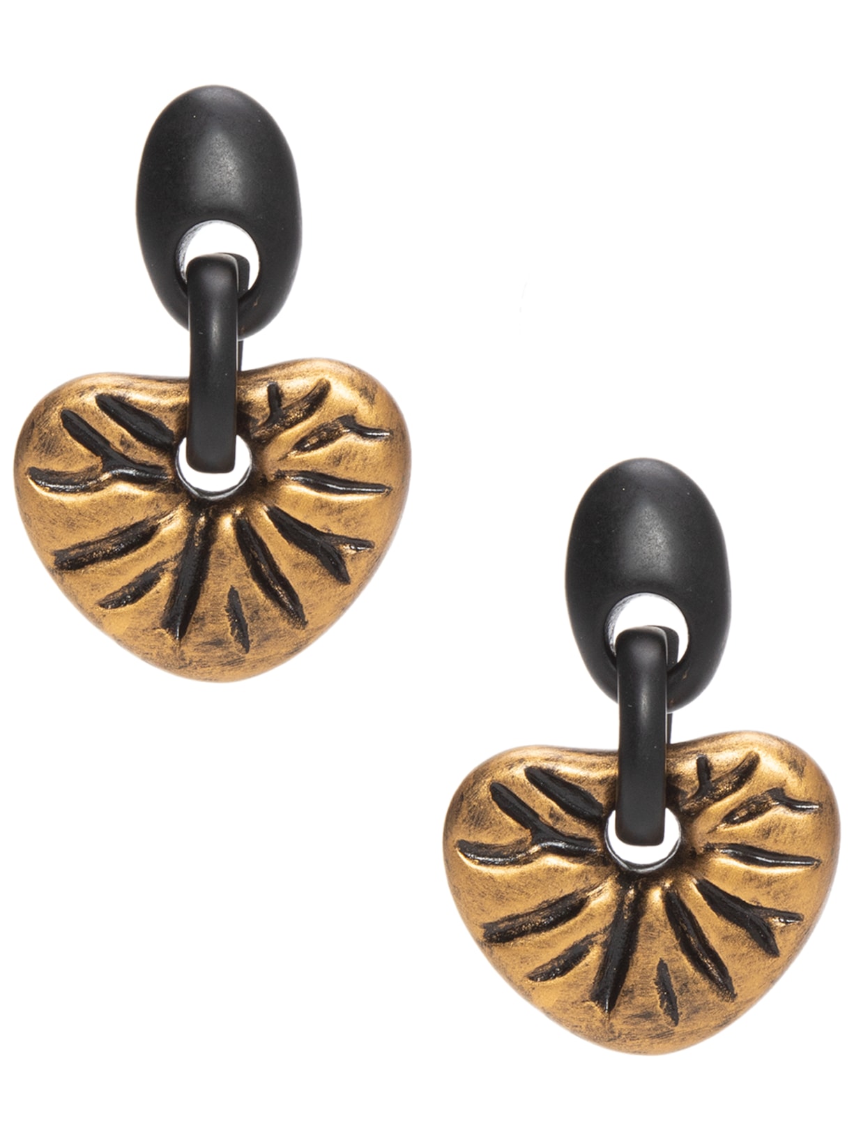 Brinco Feminino Rizoma Pintura - Dourado