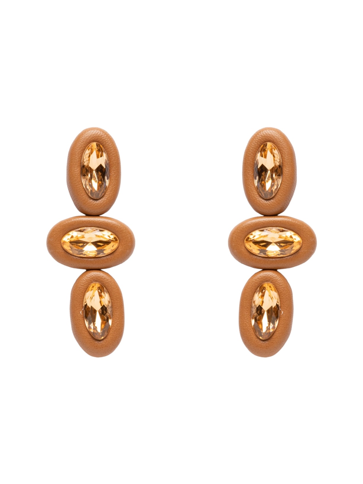 Brinco Feminino Soft M - Marrom