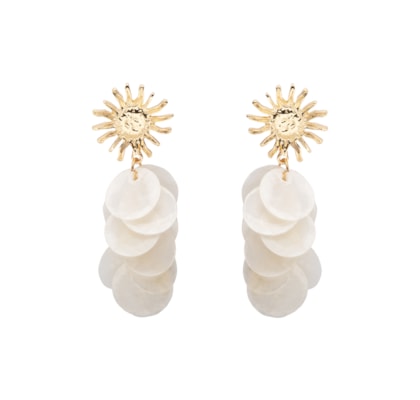 Brinco Feminino Solar -  Dourado