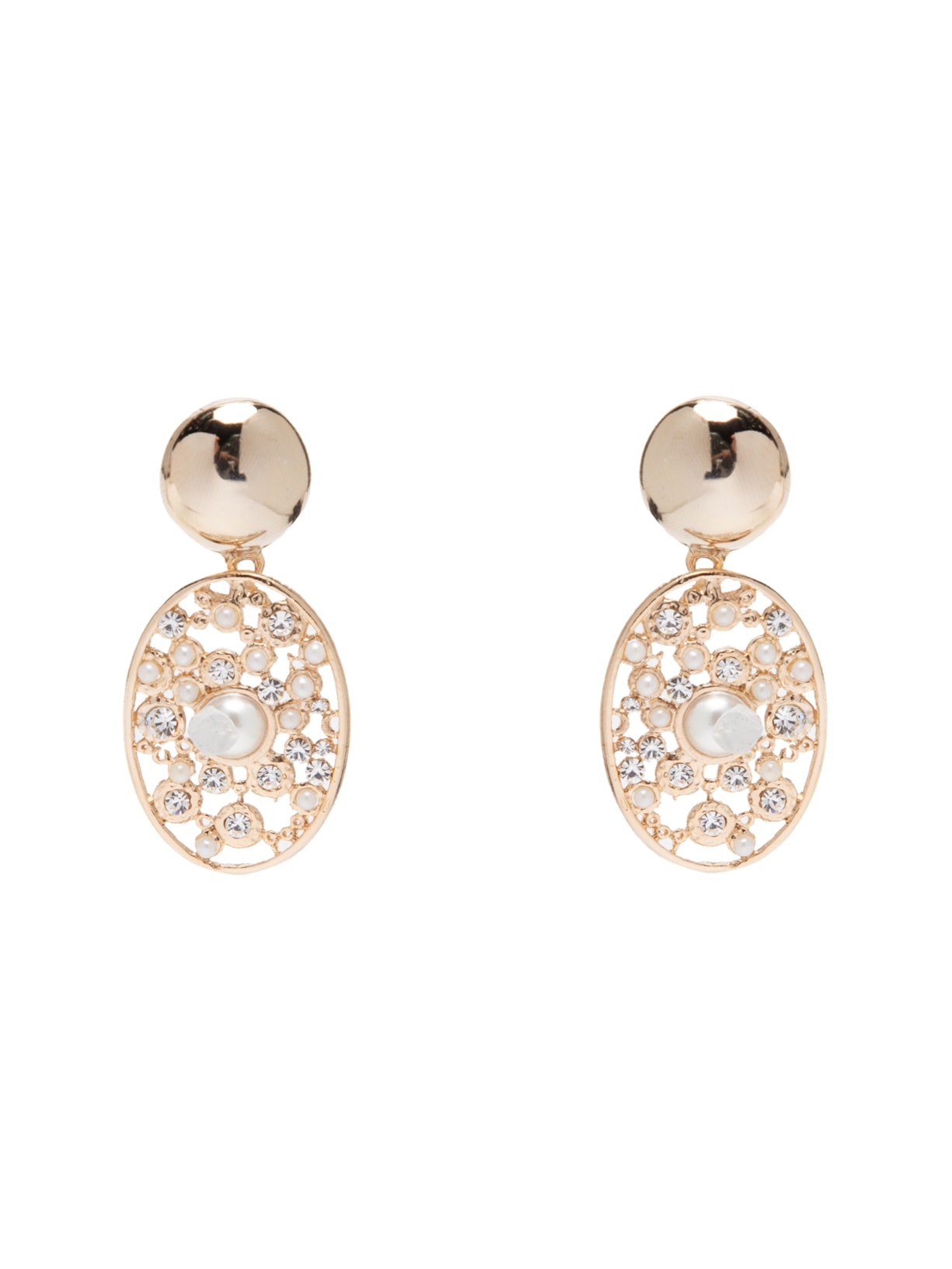 Brinco Feminino Teia Ouro Dourado Isa Bahia