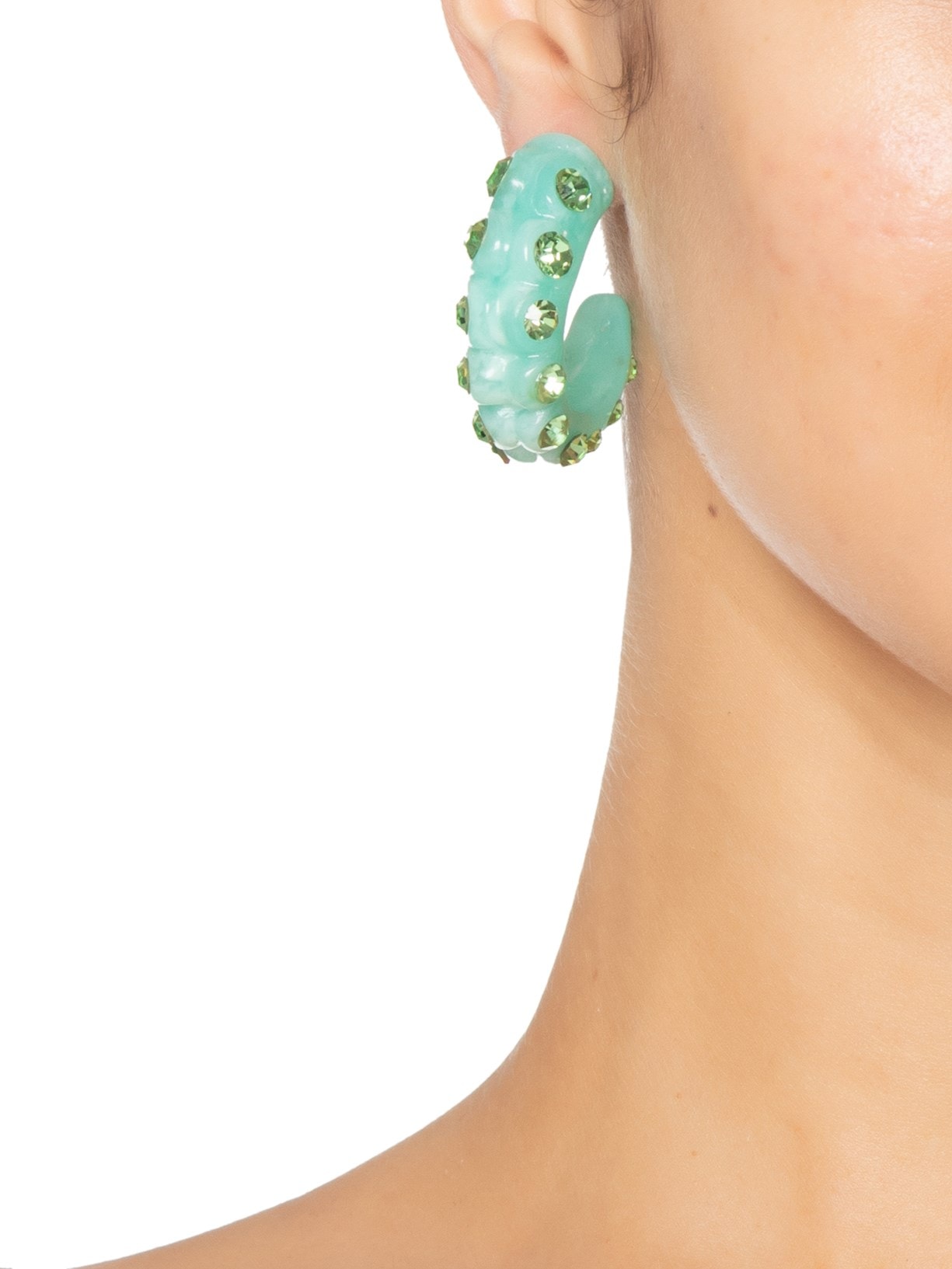 Brinco Feminino Tentáculo Azul Lool