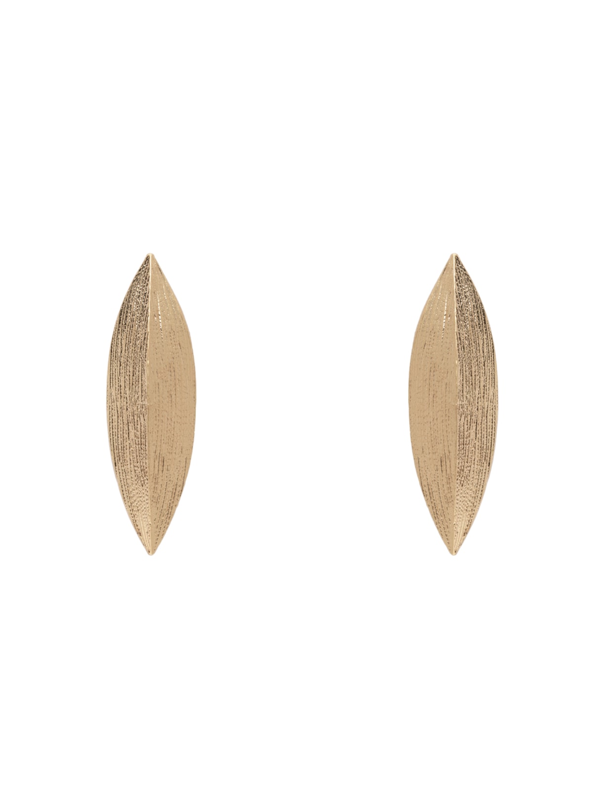 Brinco Feminino Texturizado - Dourado