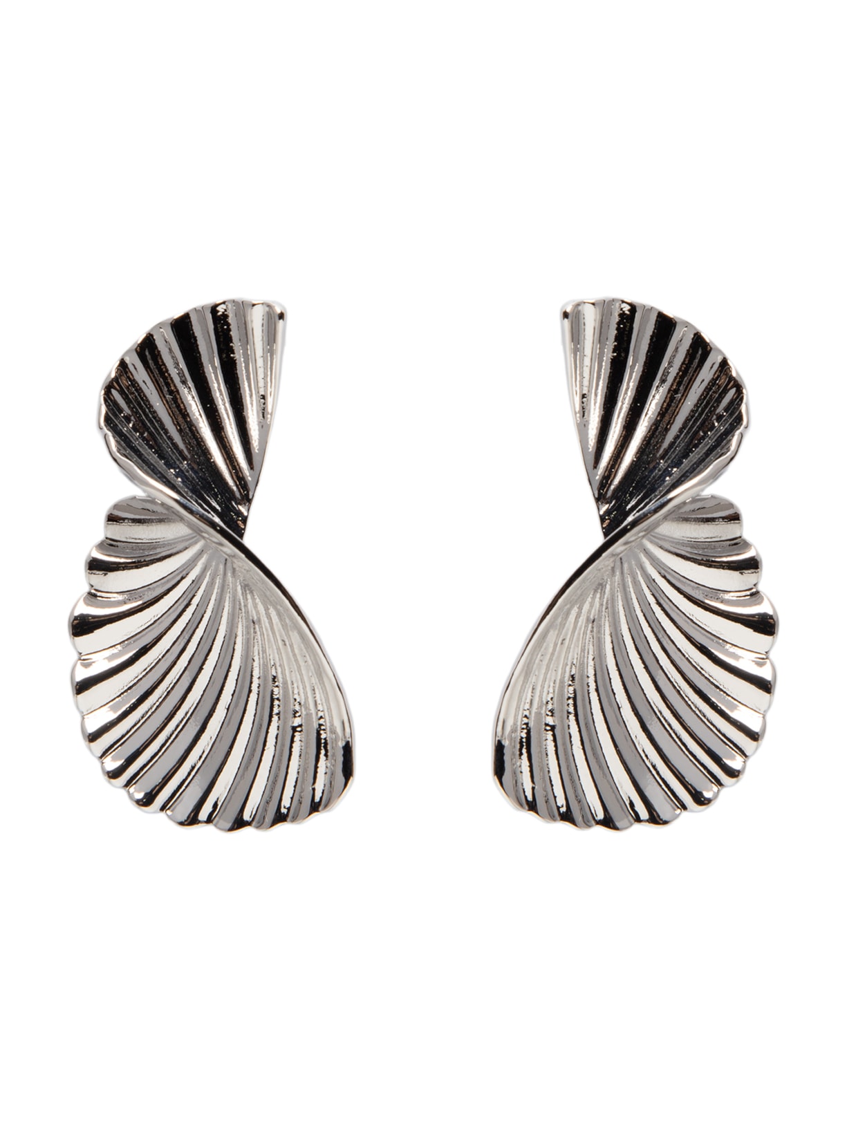 Brinco Feminino Texturizado Orgânico Prateado '2Essential