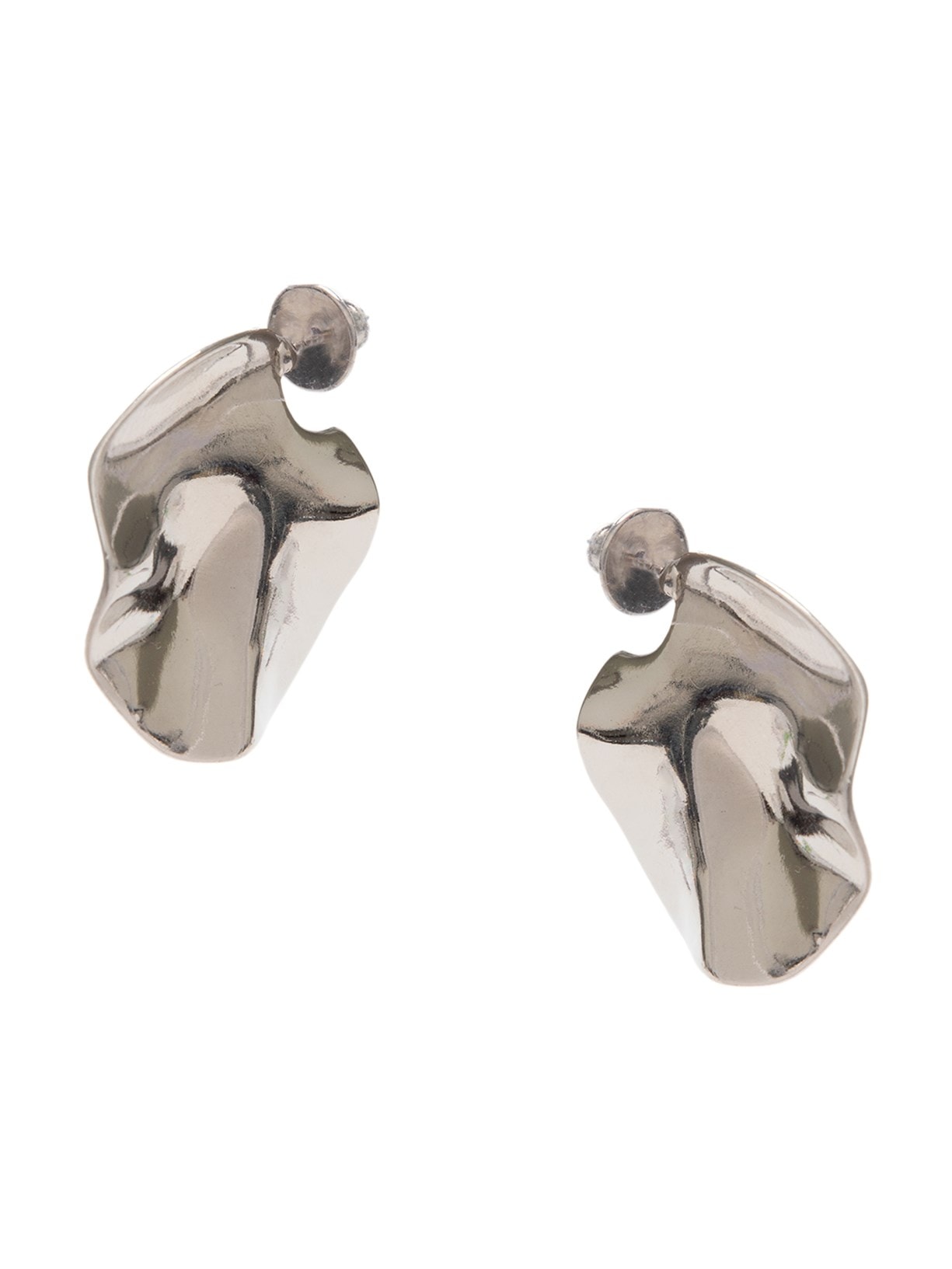 Brinco Feminino Torcido Níquel - Prata