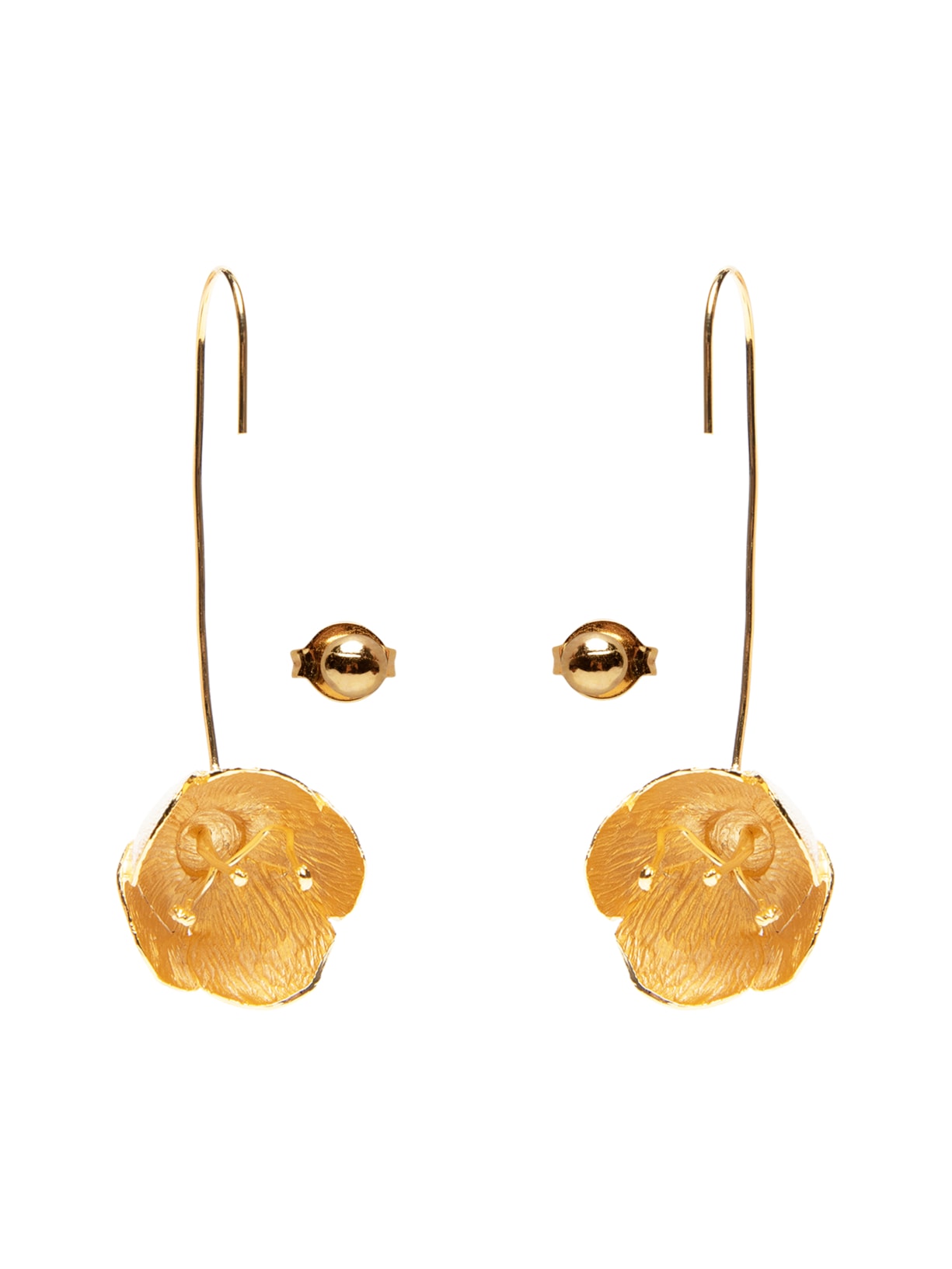 Brinco Feminino Tulipa - Dourado