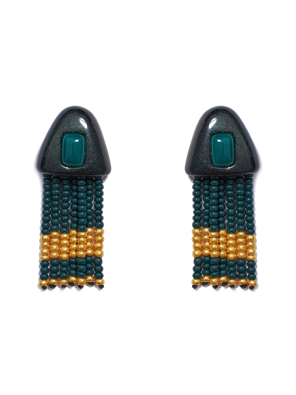 Brinco Feminino Tut - Verde