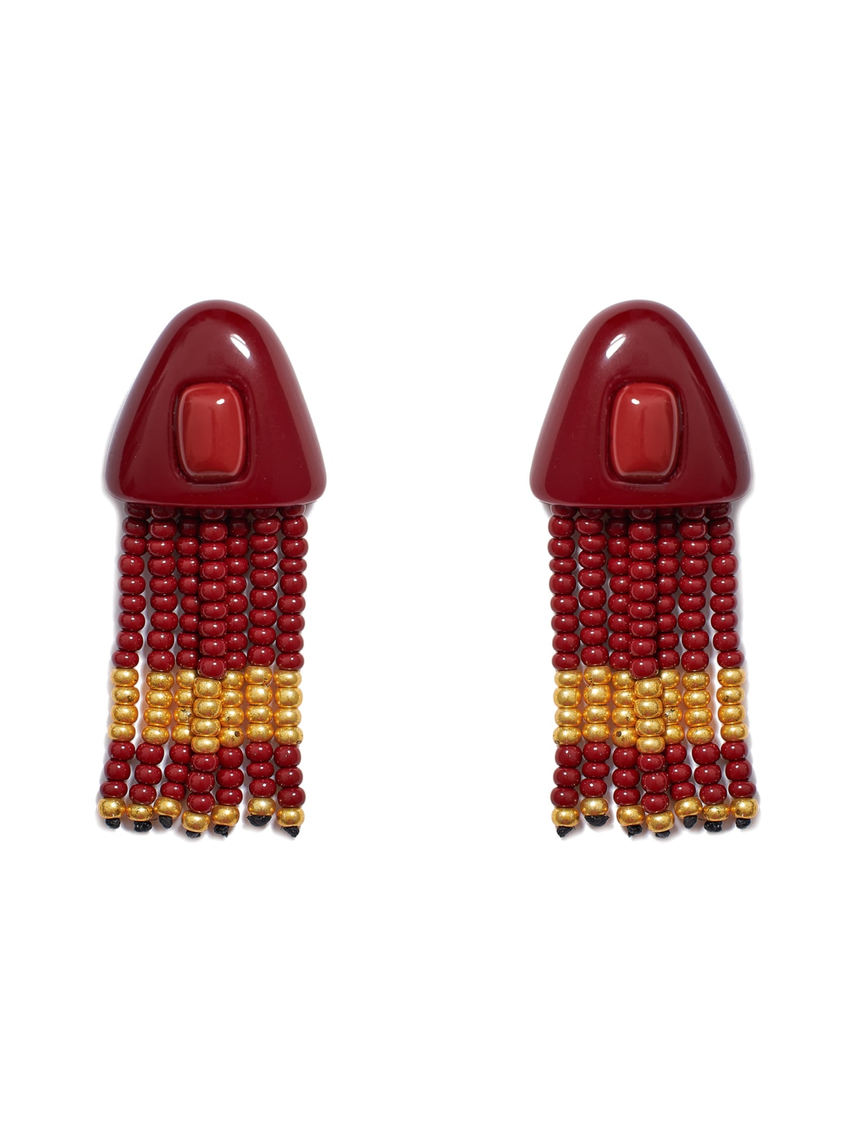 Brinco Feminino Tut - Vermelho