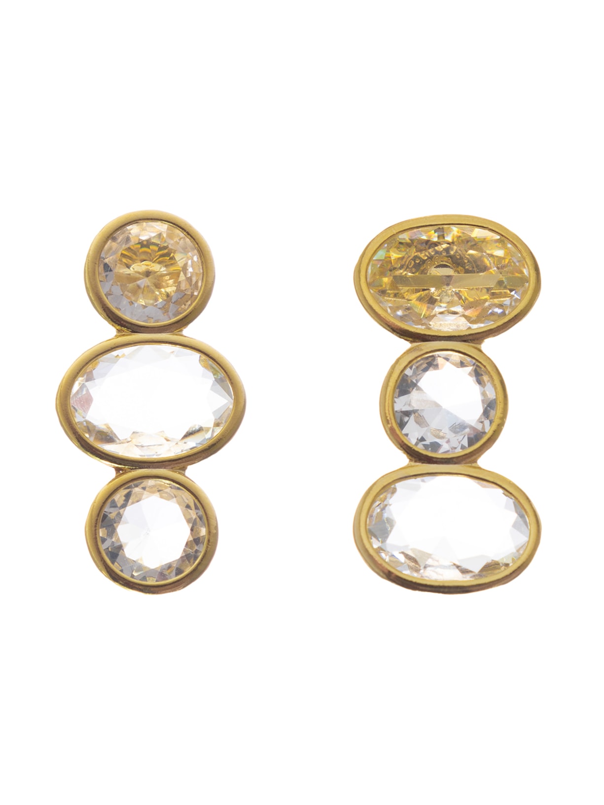 Brinco Feminino Uno Lado Copacabana - Dourado