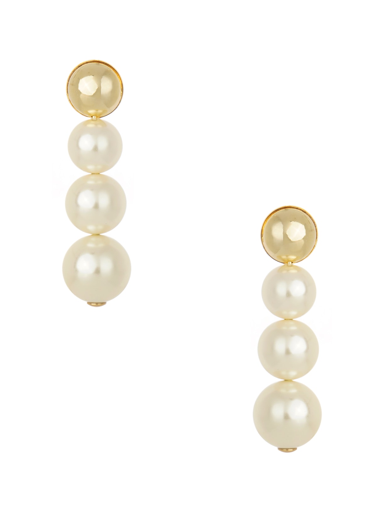 Brinco Feminino Uno Longo Wild Em Metal - Dourado