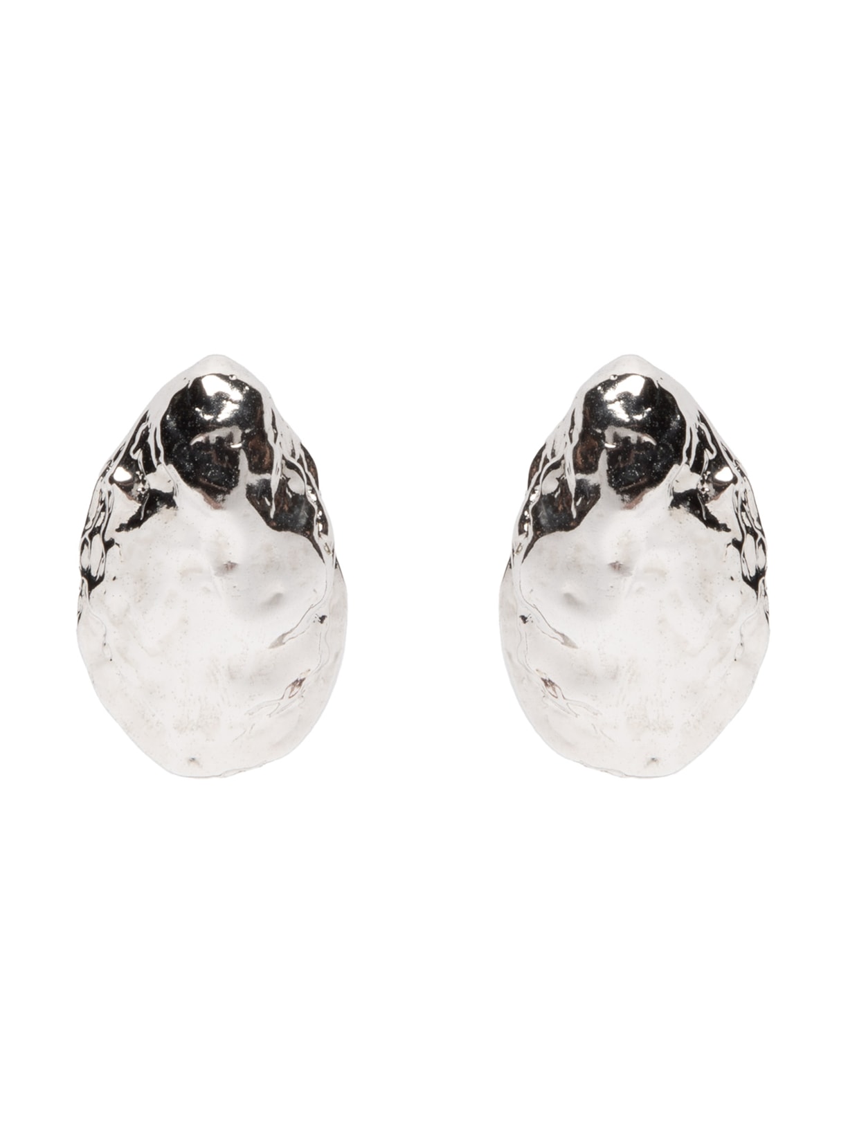 Brinco Feminino Uno Ostra P Metal - Prata