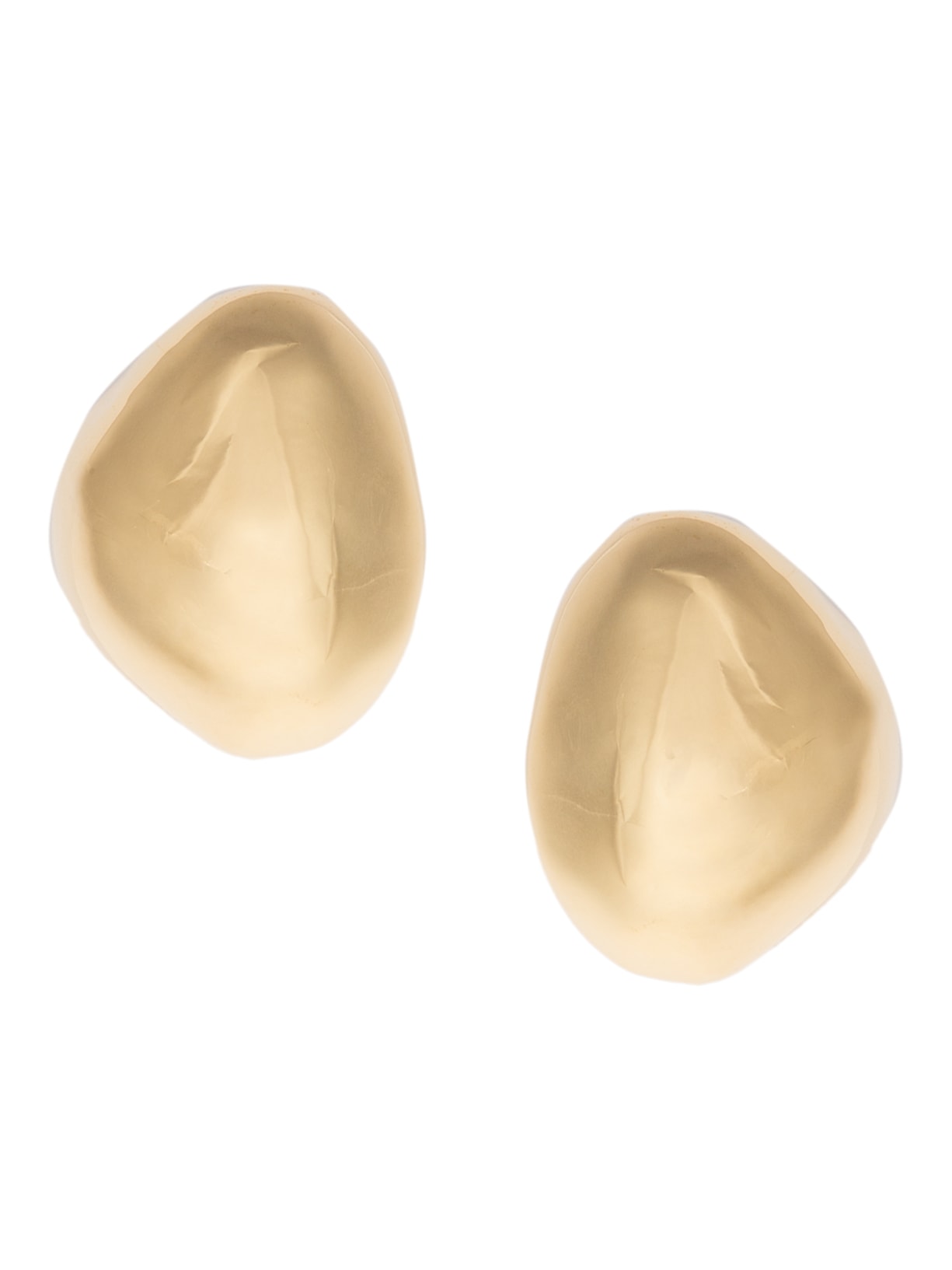 Brinco Feminino Uno Pressão Delírio Em Metal Dourado Nádia Gimenes