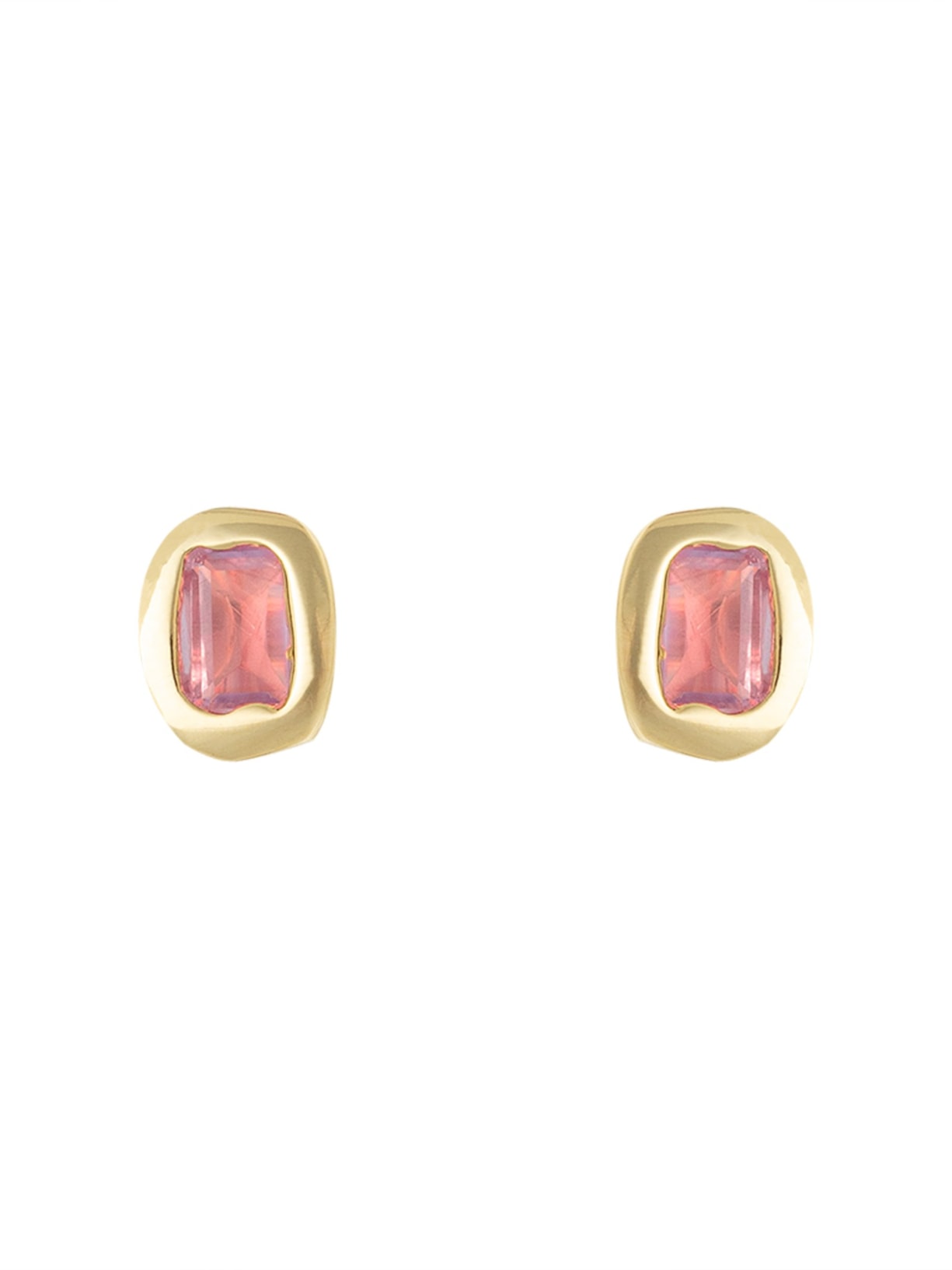 Brinco Feminino Willow Ametista - Dourado