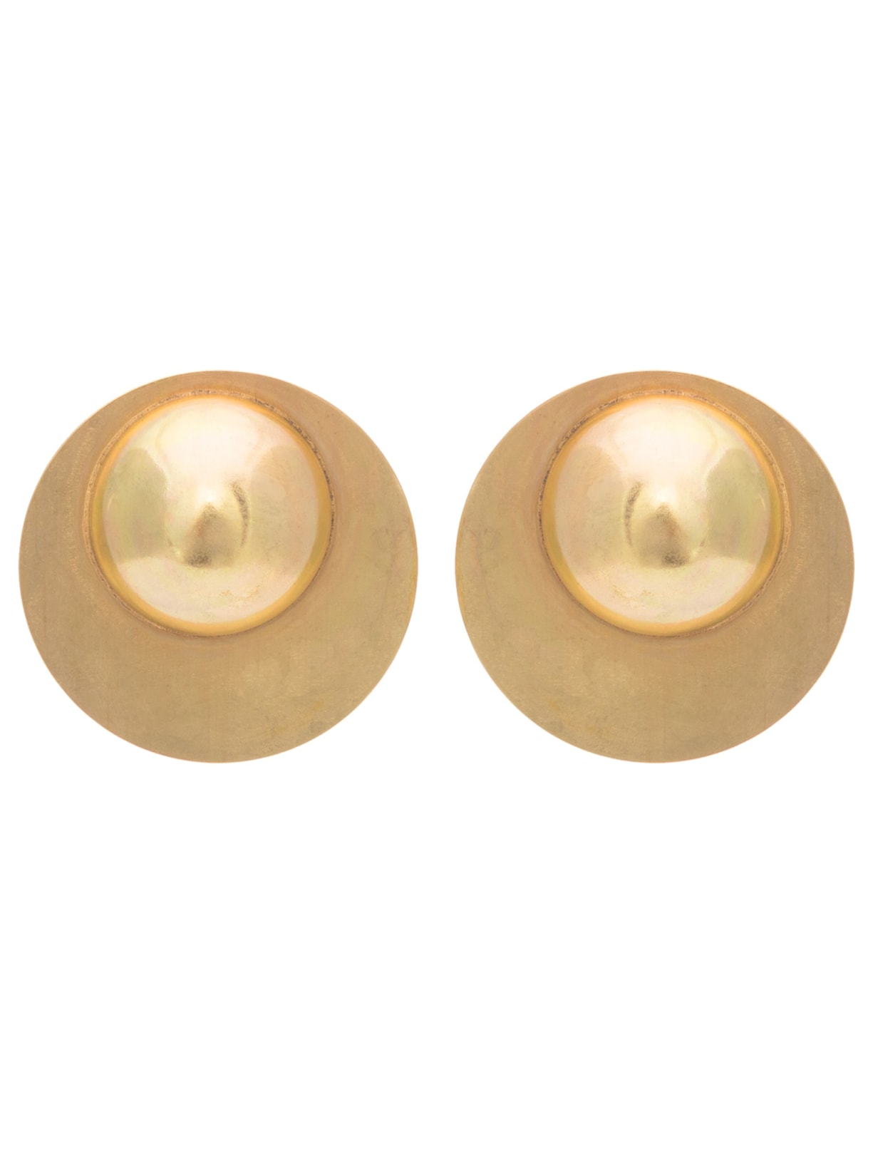 Brinco Jazz Em Metal - Dourado