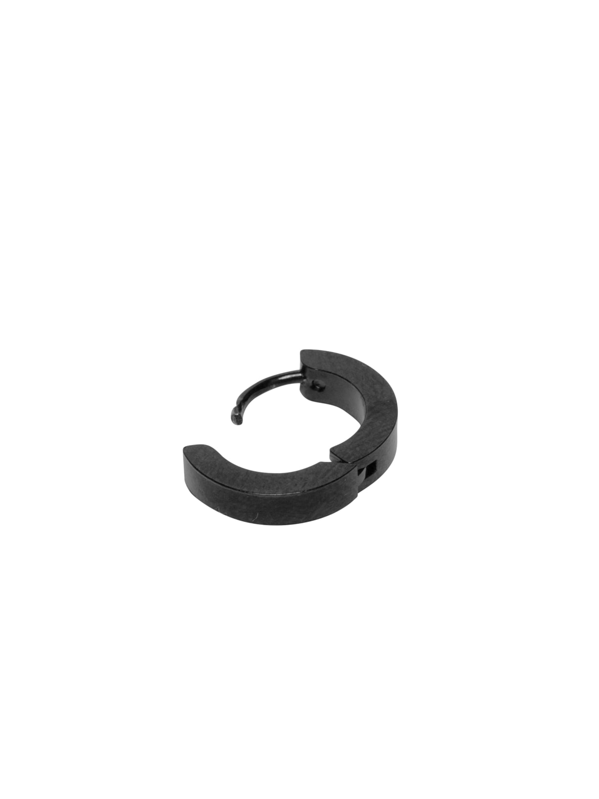 Brinco Masculino Ring Small Preto Key Design