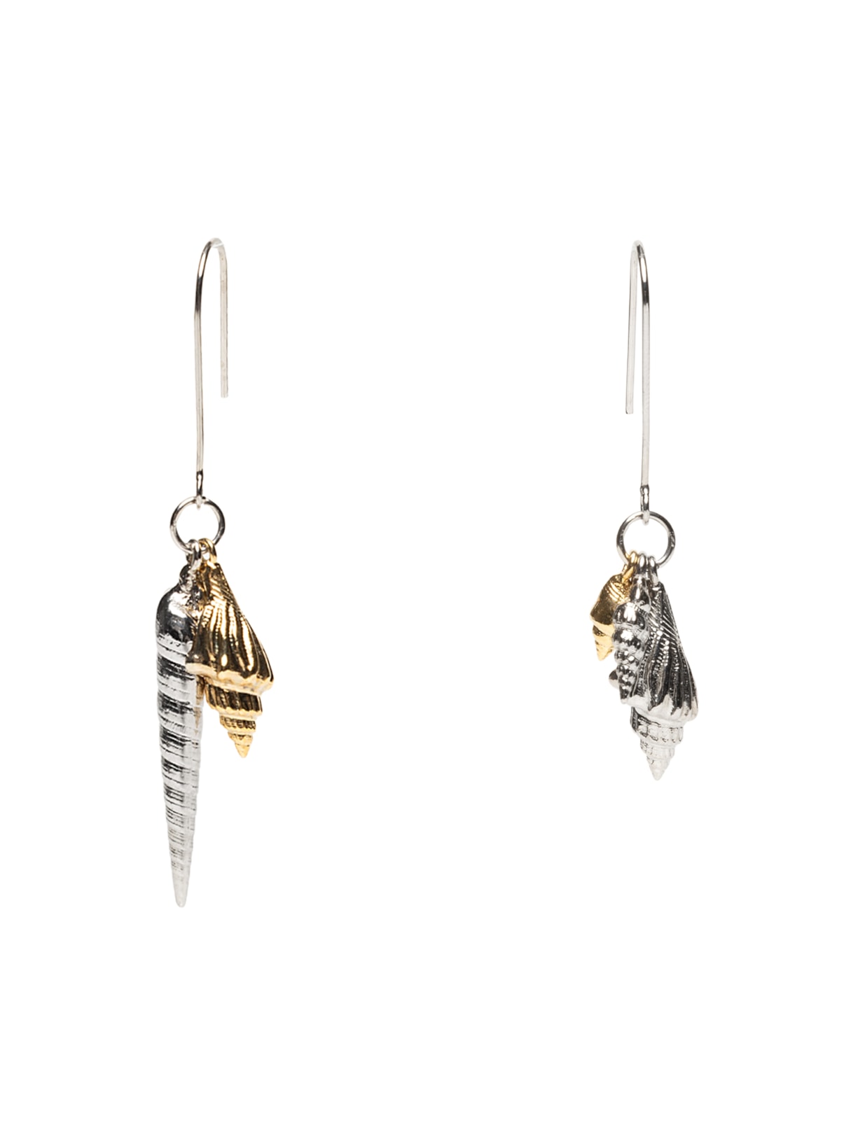 Brinco Micro Concha - Dourado