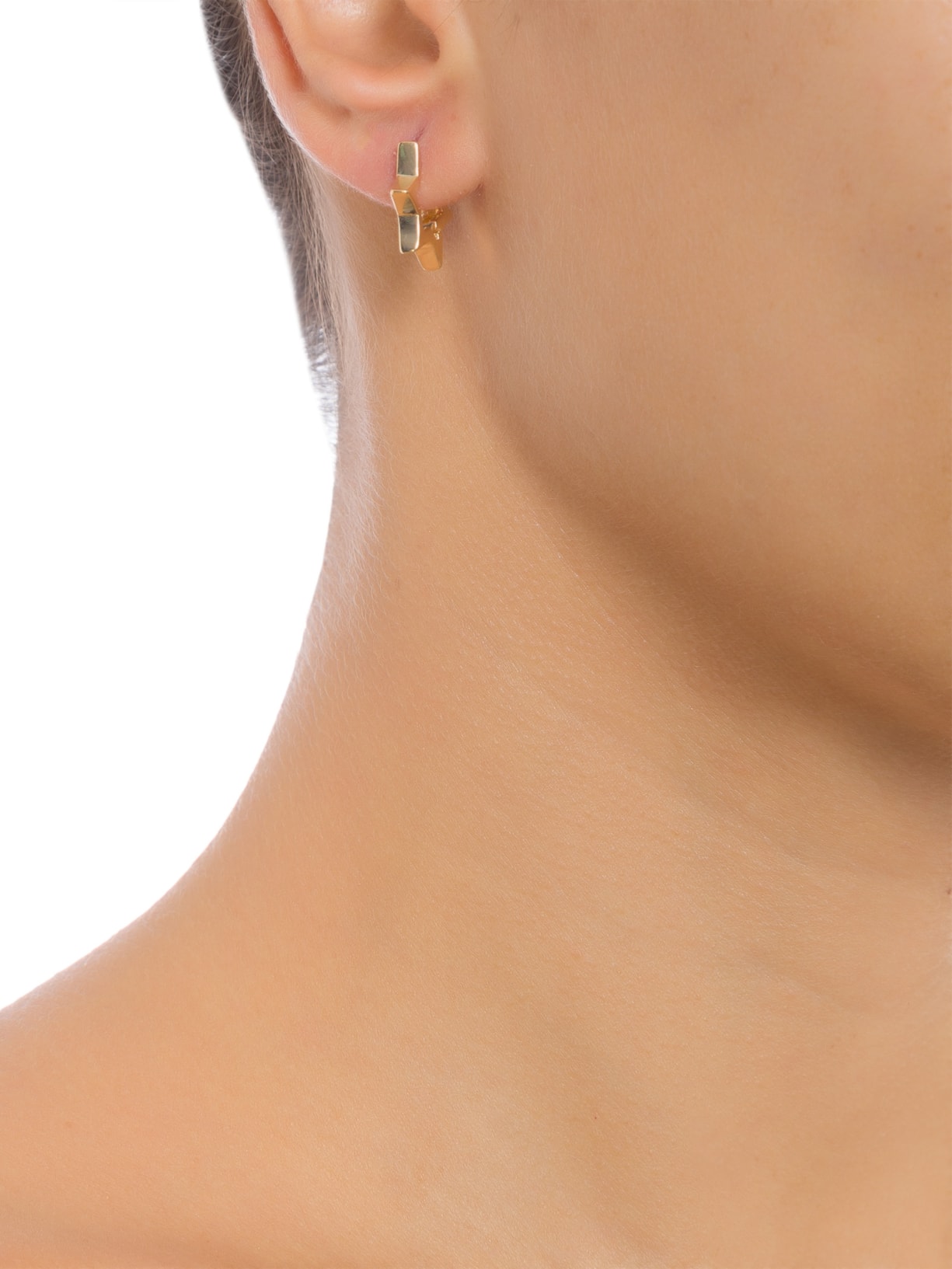 Brinco Stela em Metal Ouro Luiza Dias 111