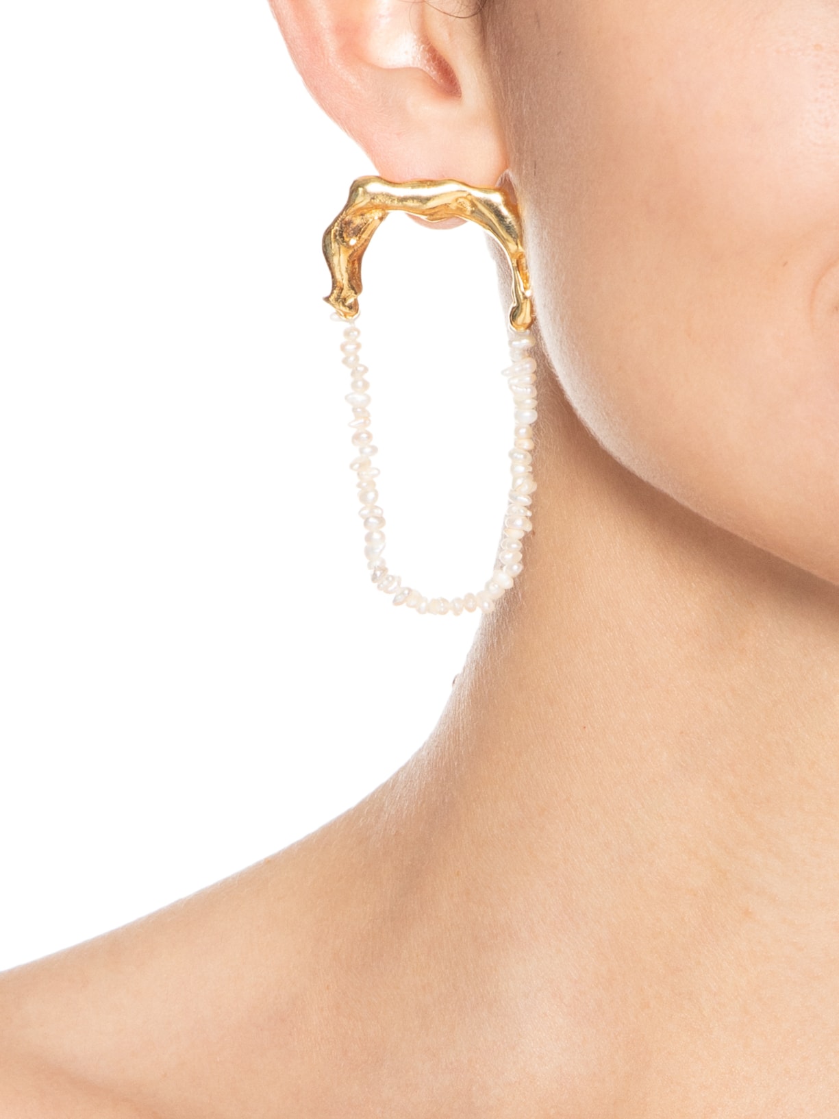 Brincos Feminino Immensita Dourado Elisa Parpinelli