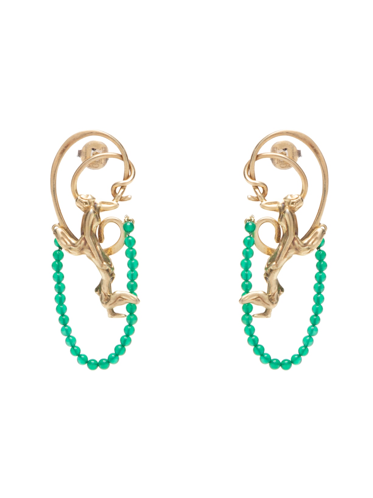 Brincos Feminino Súplica A Hera ágata - Dourado