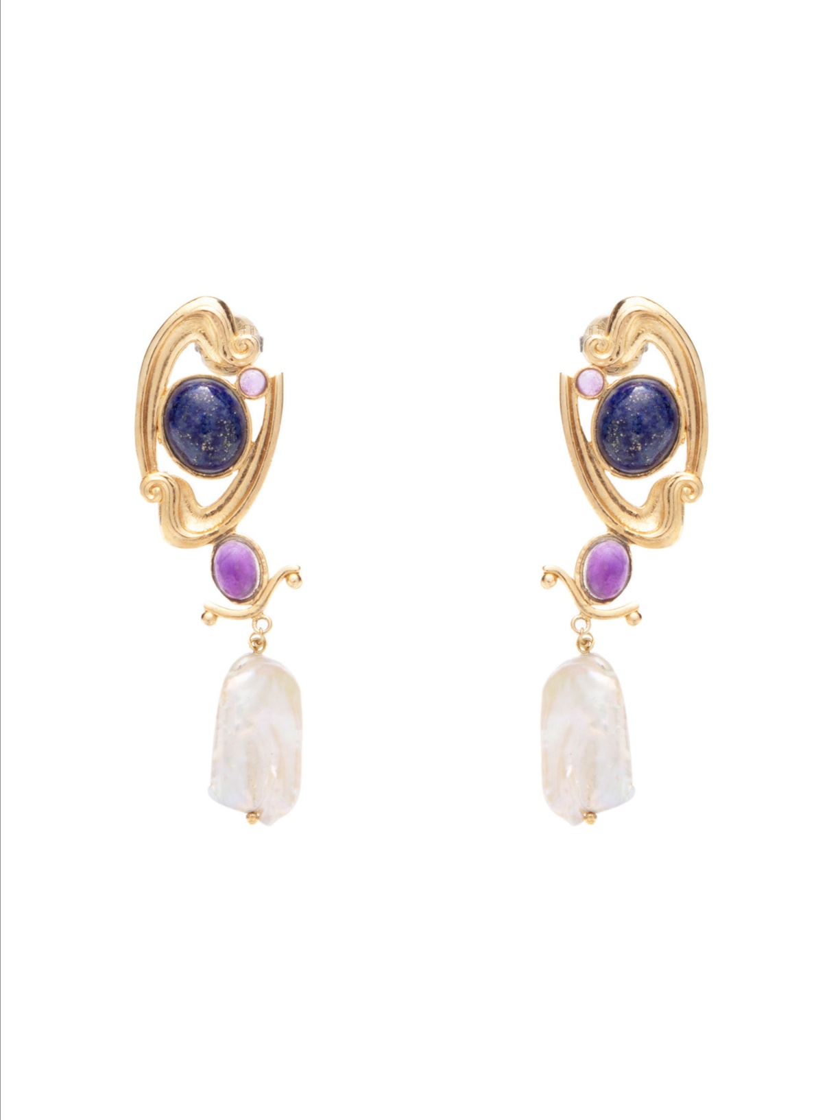 Brincos Feminino Wanda - Dourado