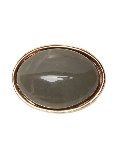 Broche Feminino com Pedra - Verde
