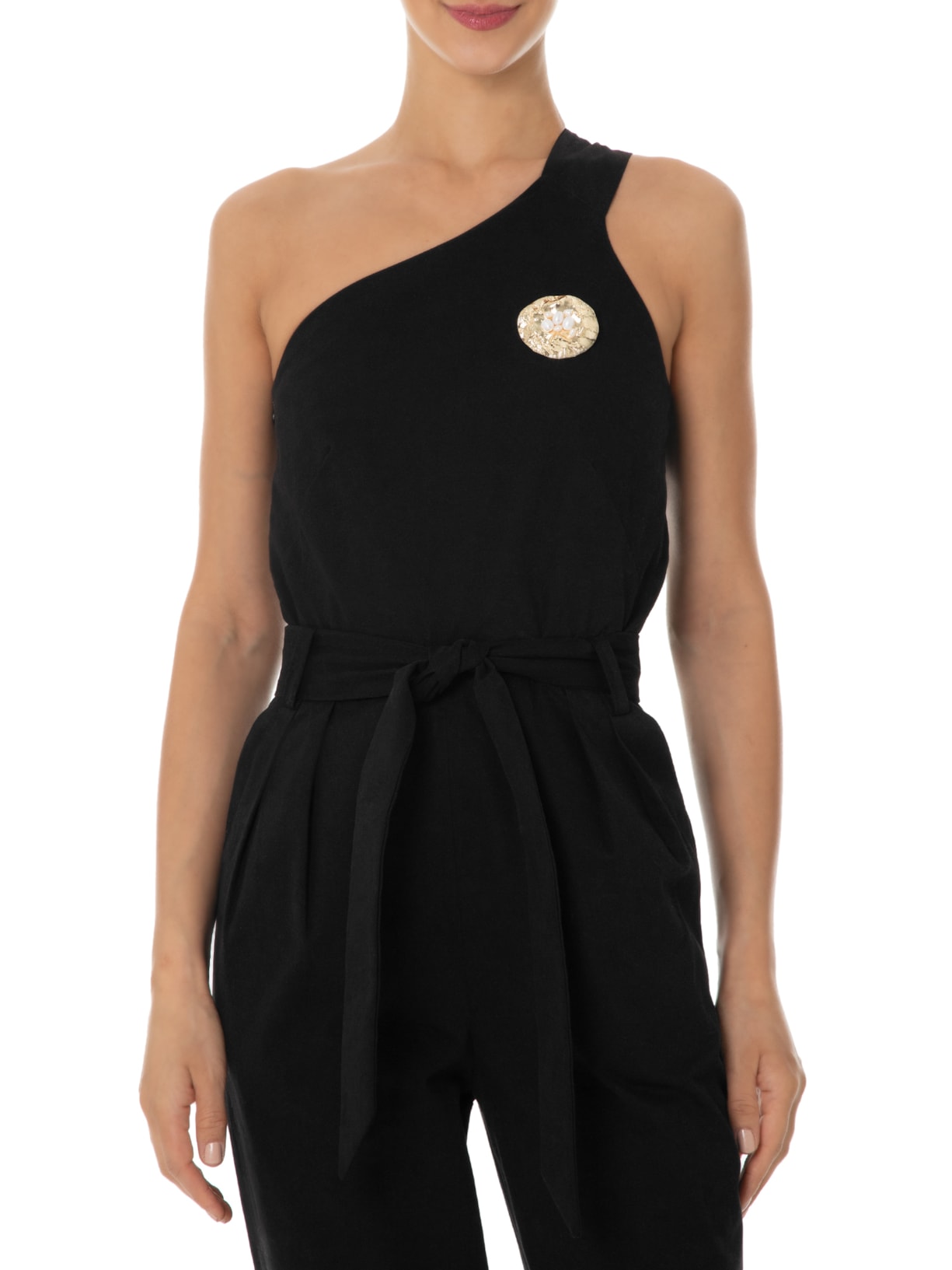 Broche Feminino Com Pérolas Dourado '2Essential