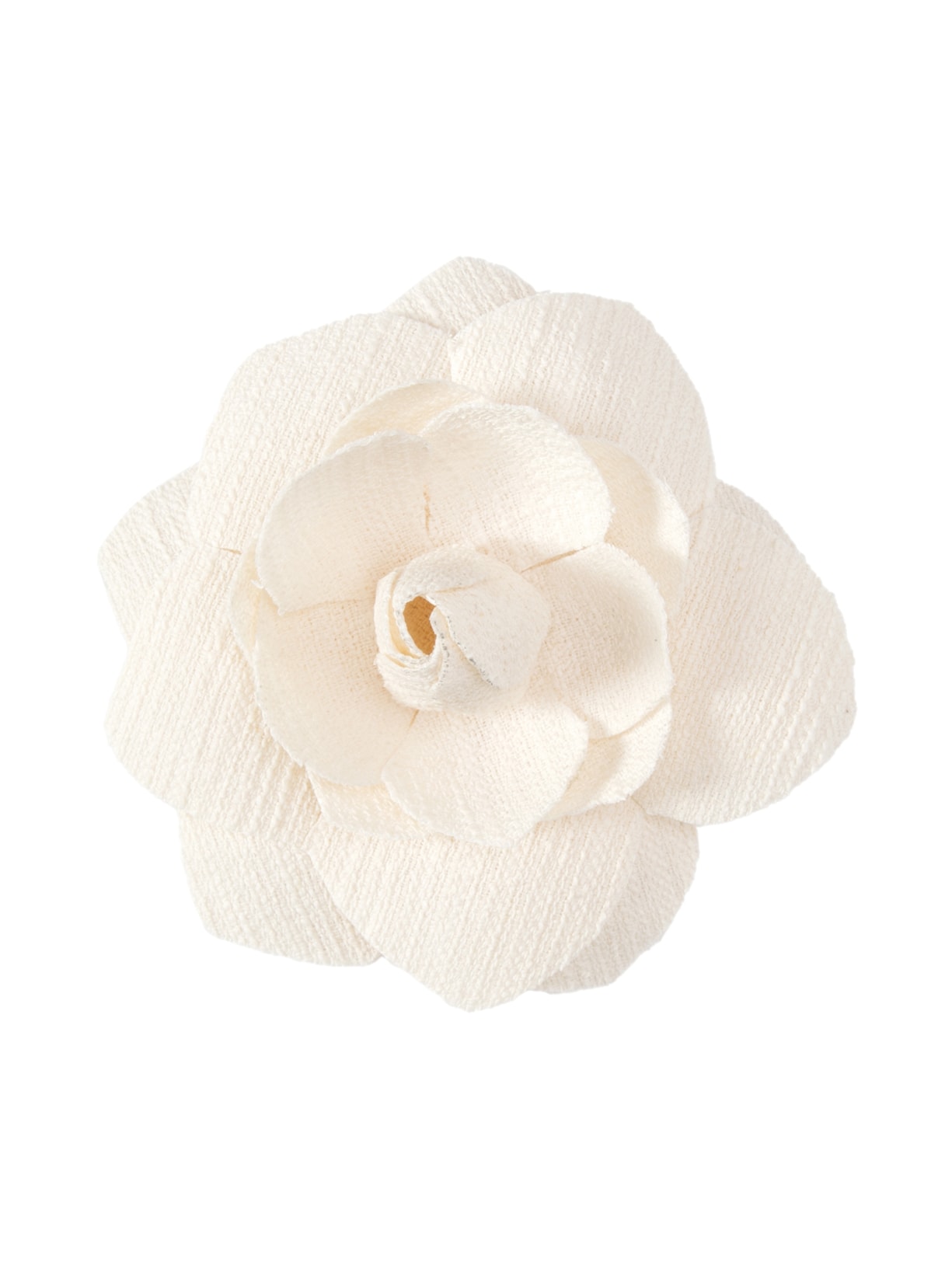 Broche Feminino Flor Ana - Off White
