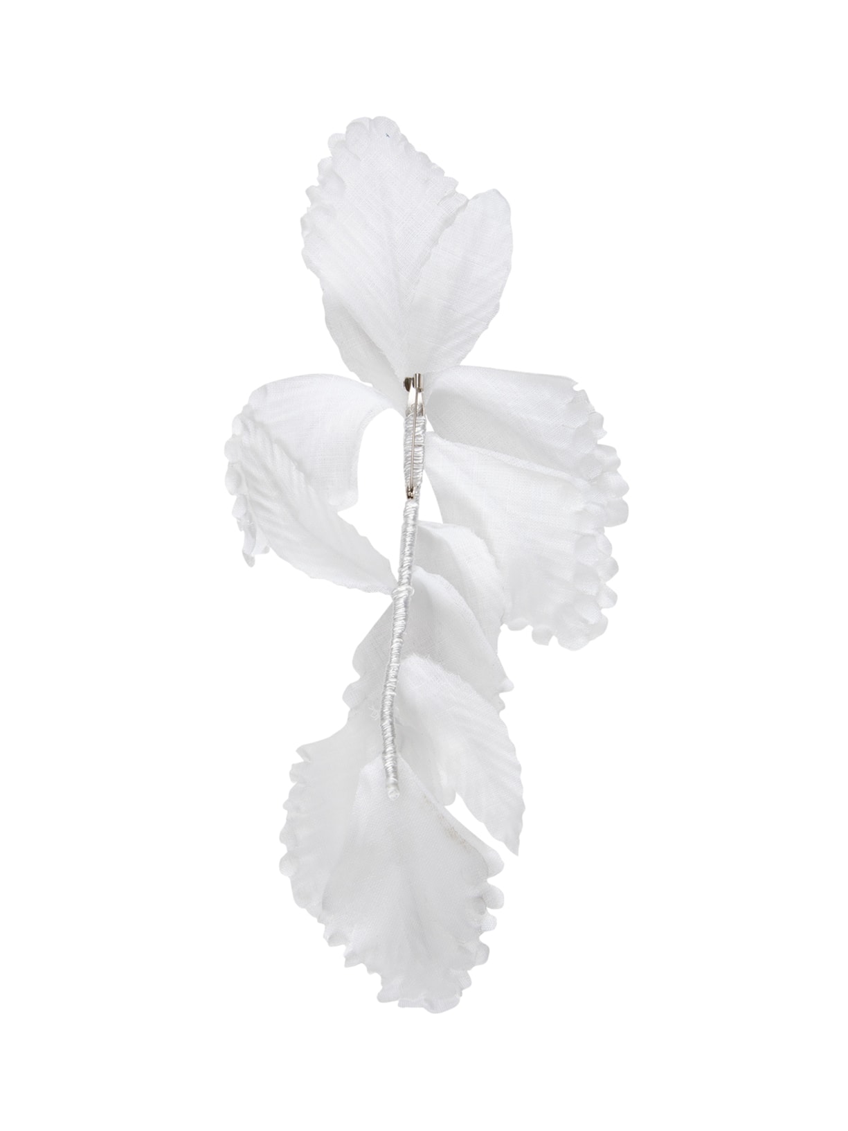 Broche Feminino Flor Daniele Off White Iorane