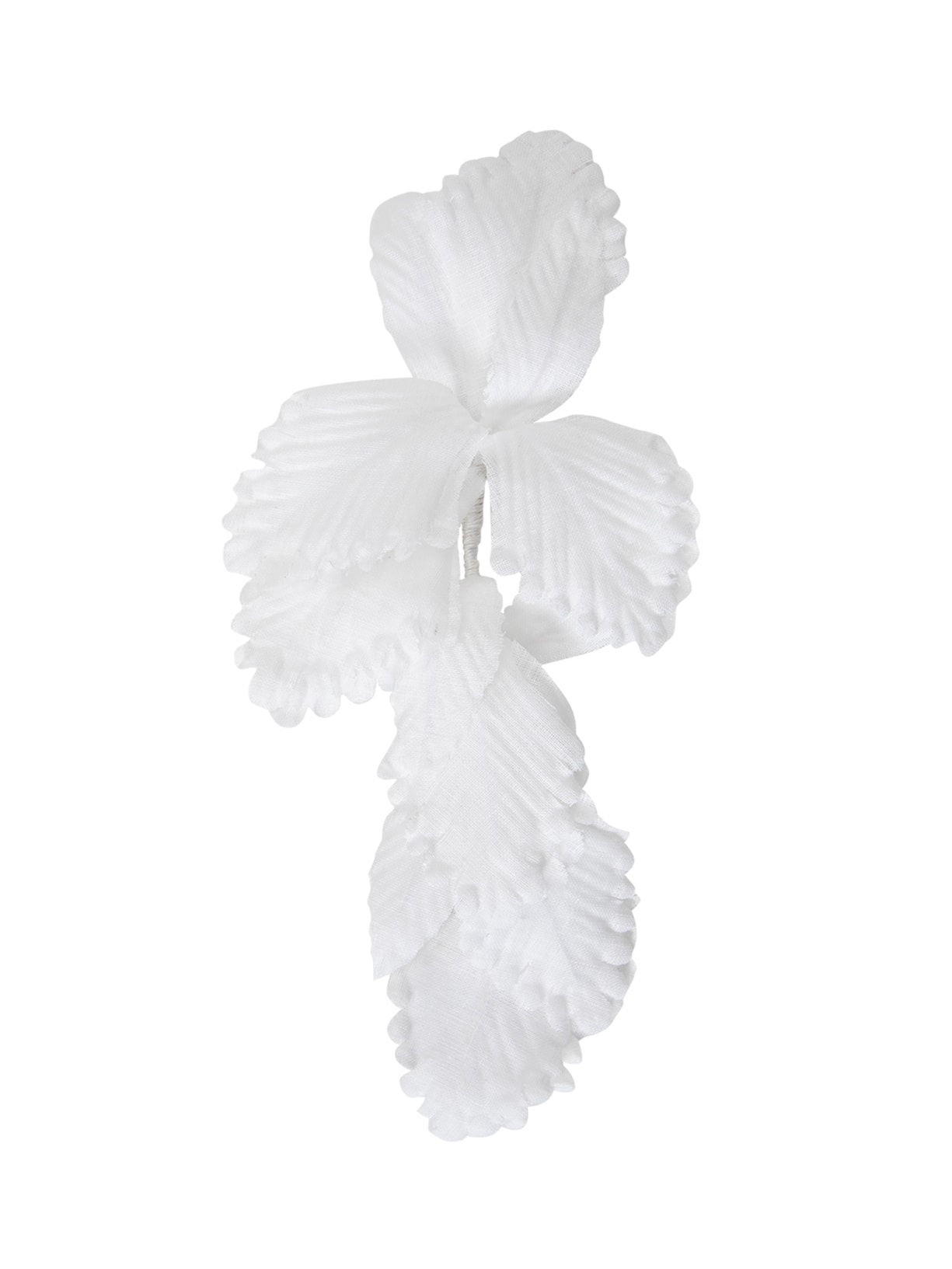 Broche Feminino Flor Daniele Off White Iorane