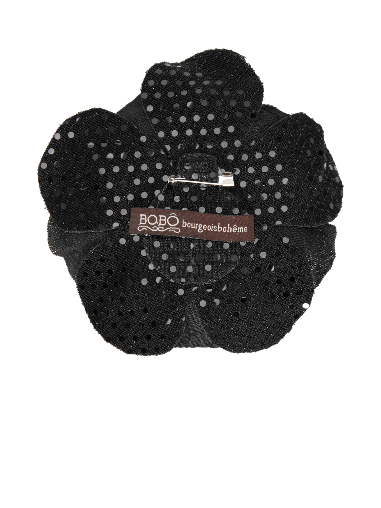 Broche Feminino Flower Britney Preto Bo.bô