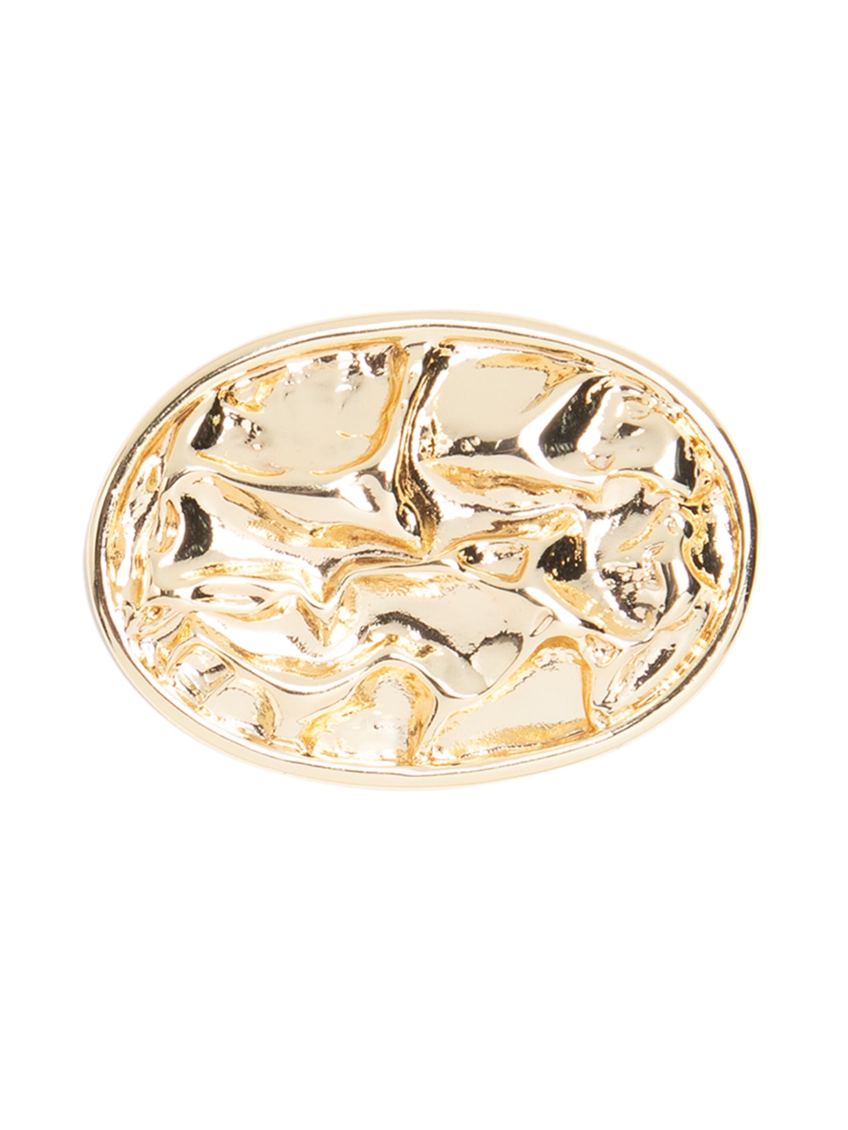 Broche Feminino Orgânico - Dourado