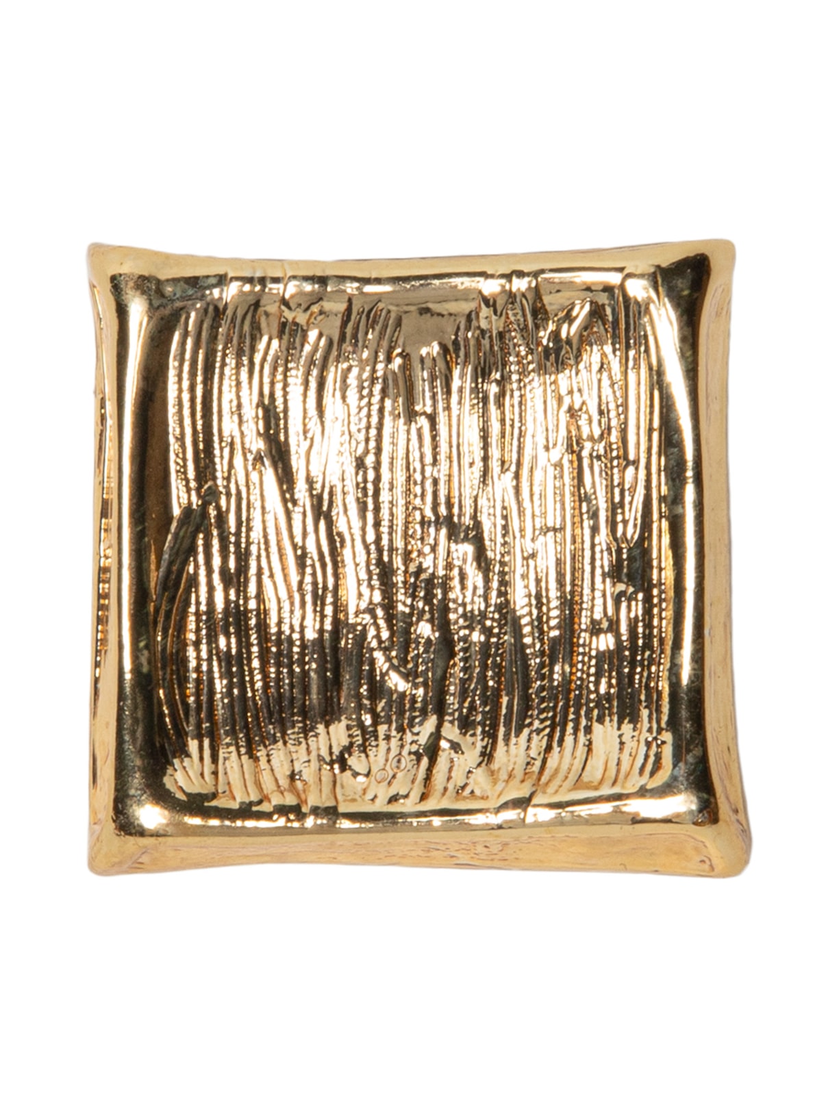 Broche Feminino Quadrado - Dourado