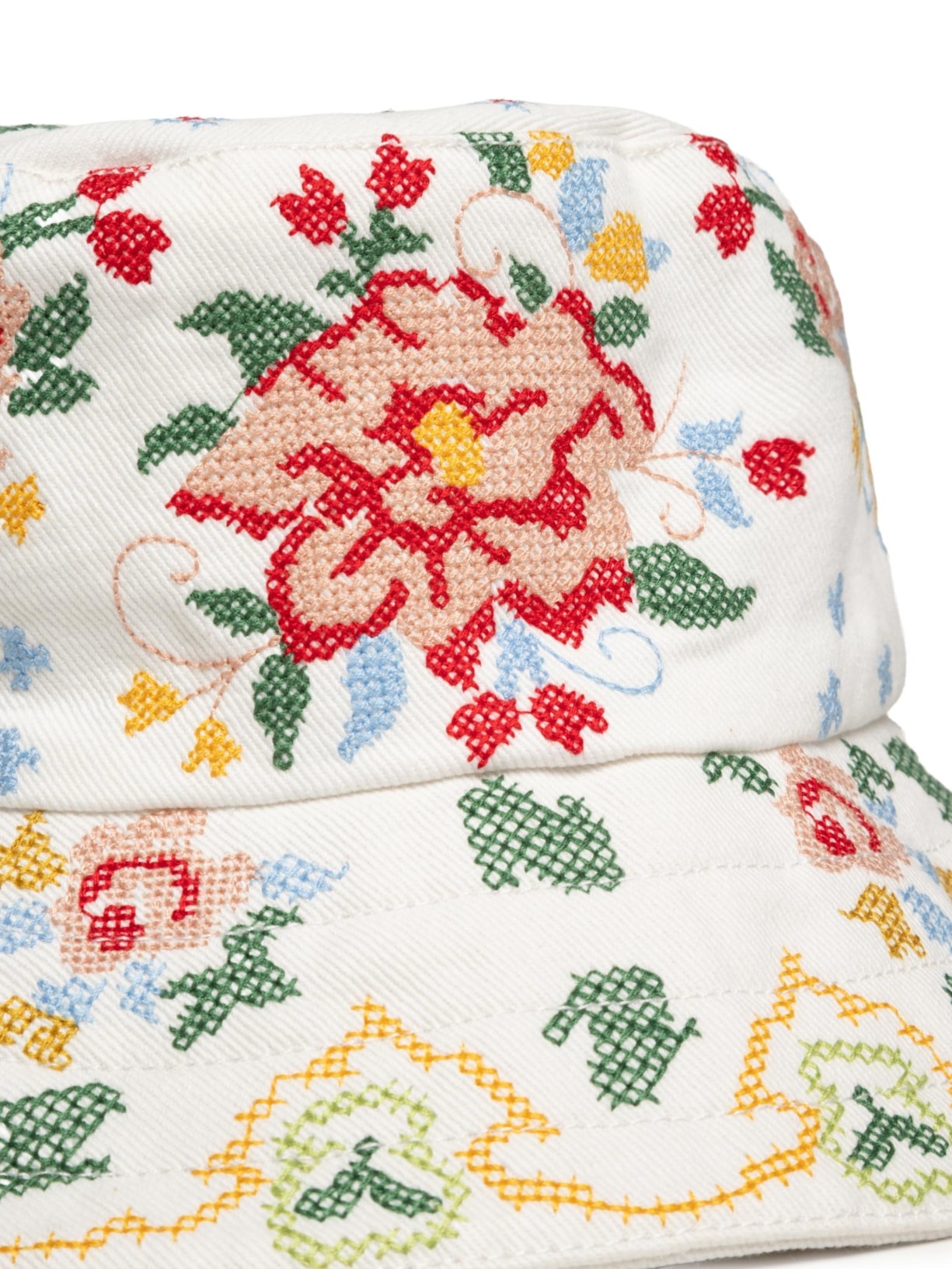 Bucket Feminino Bordado Brisa Serena Branco Farm Praia