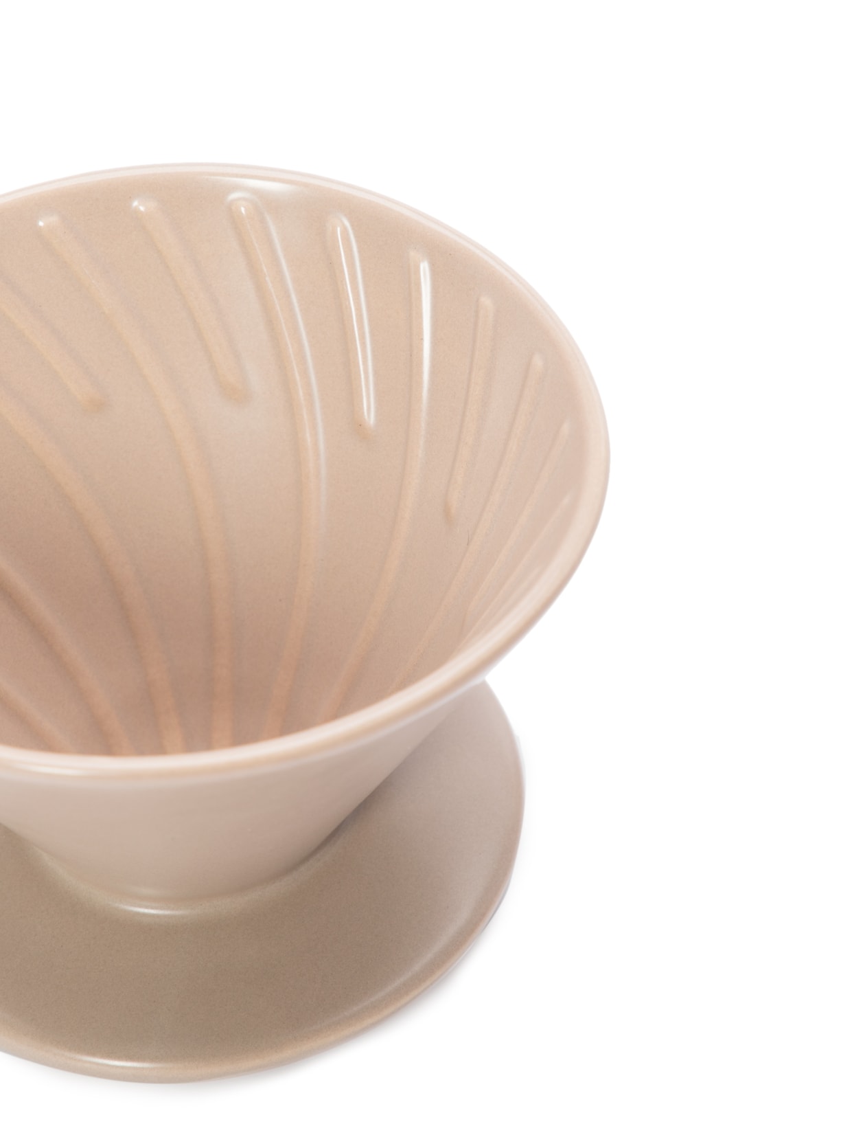 Bule Com Suporte Para Filtro Em Cerâmica 600ml Cinza Wolff