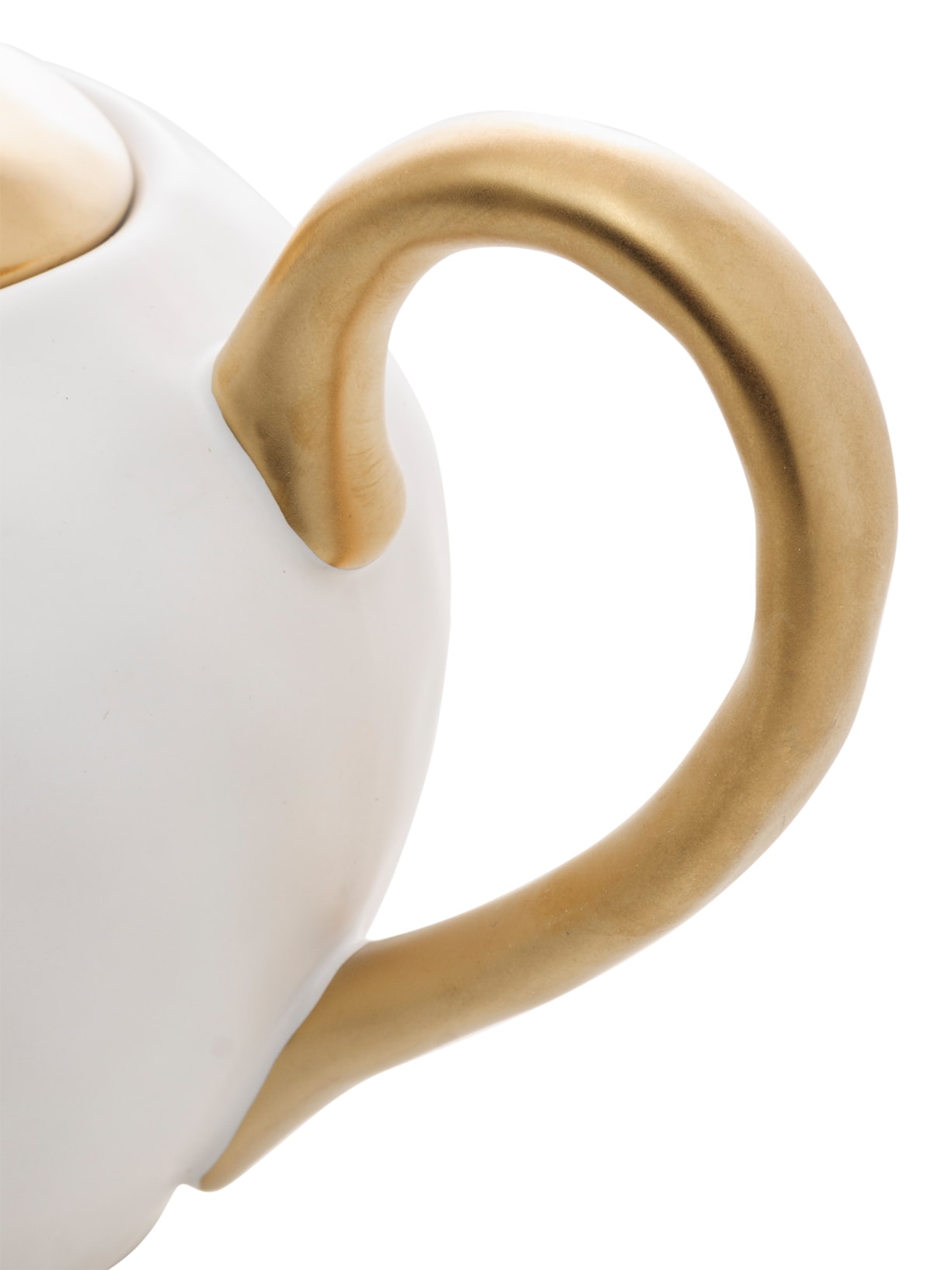 Bule Para Chá Dubai 1l Em Porcelana Branco Wolff