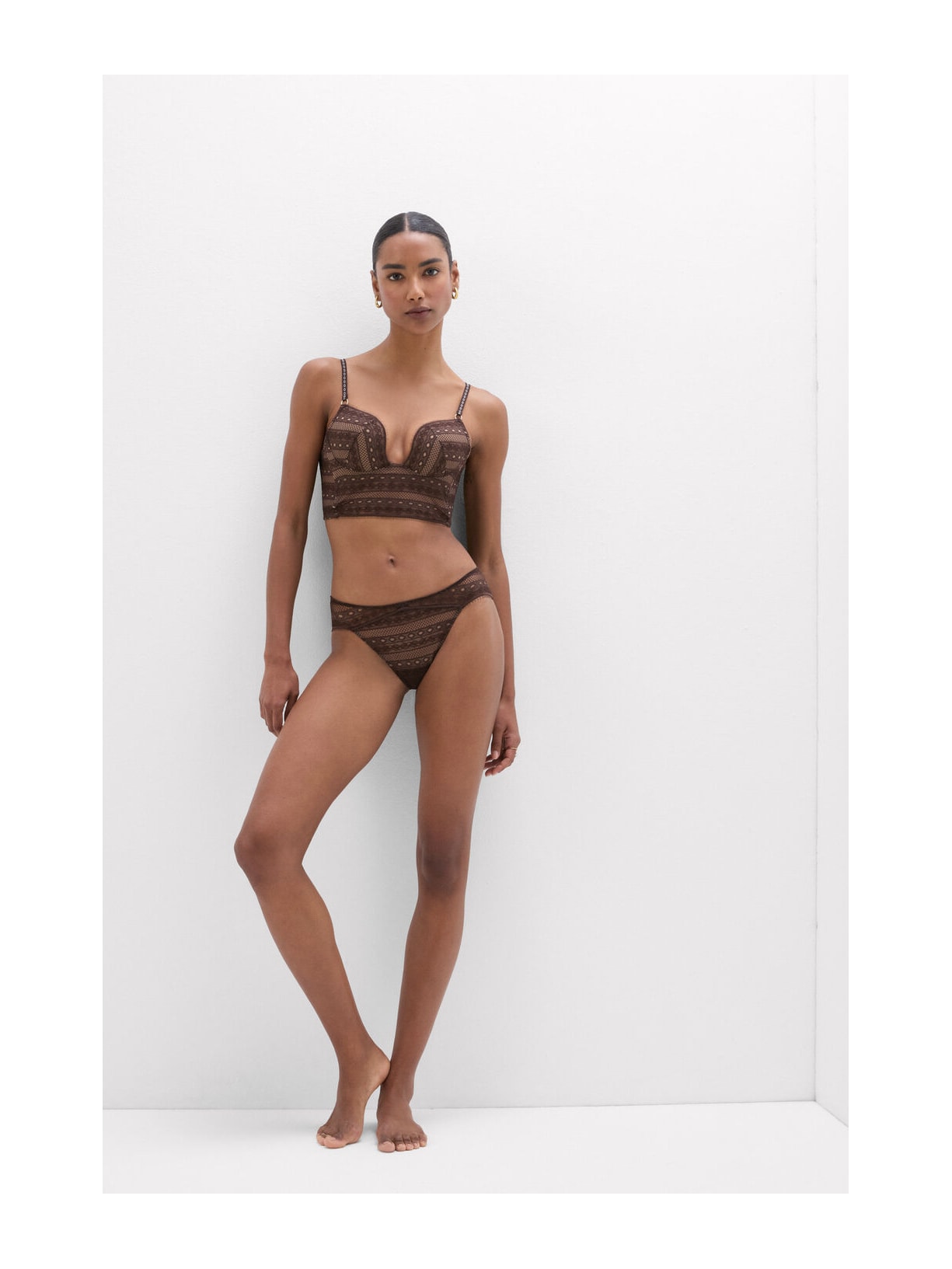 Bustier Monica Get Noticed Marrom Intimissimi
