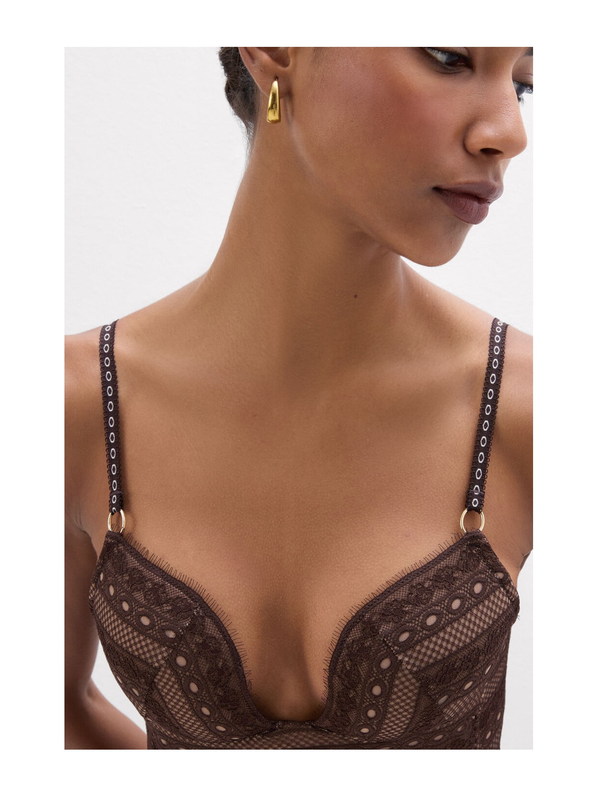 Bustier Monica Get Noticed Marrom Intimissimi