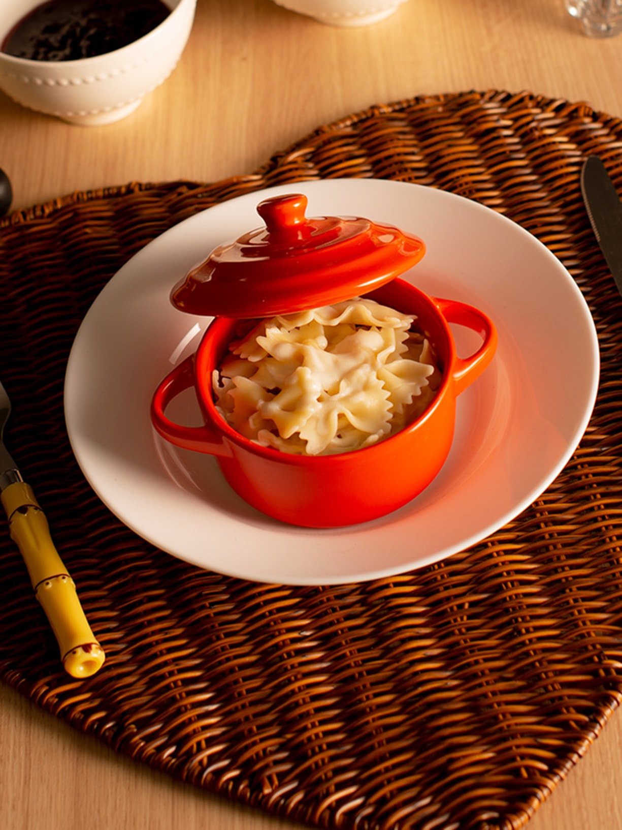 Caçarola de Porcelana Farm Vermelha '2Home