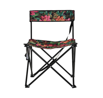 Cadeira de Camping Painted Flowers - Verde