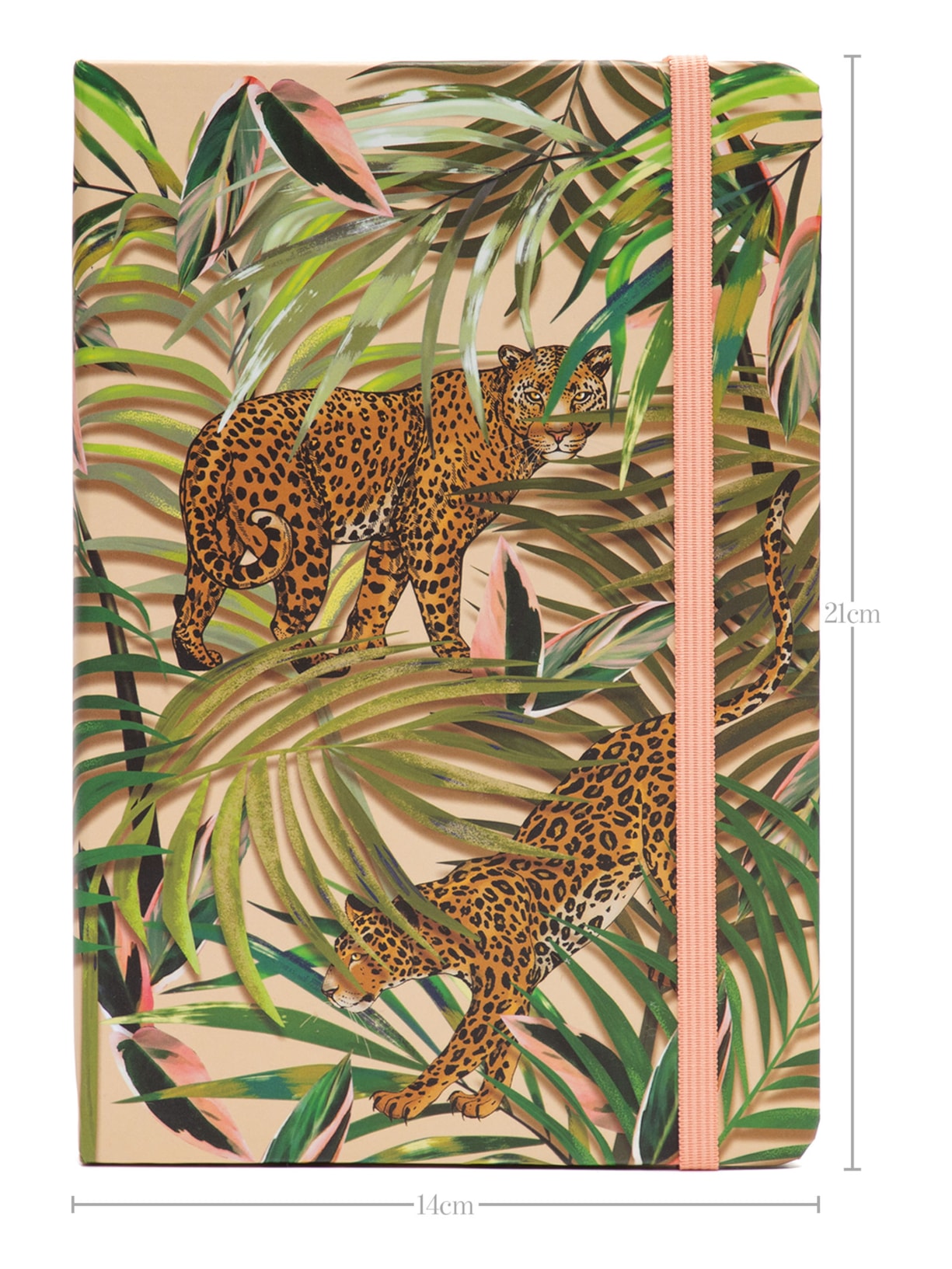 Caderneta Onças Sem Pauta Rosa Cícero Papelaria