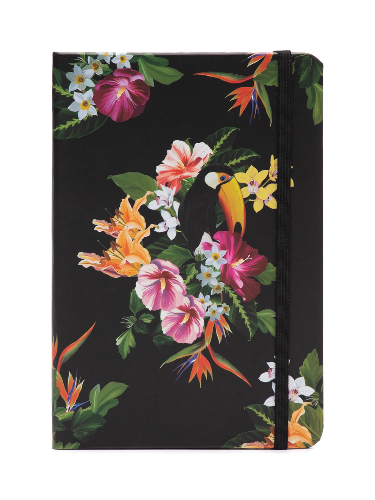 Caderneta Tropical Pontado Fauna - Preto