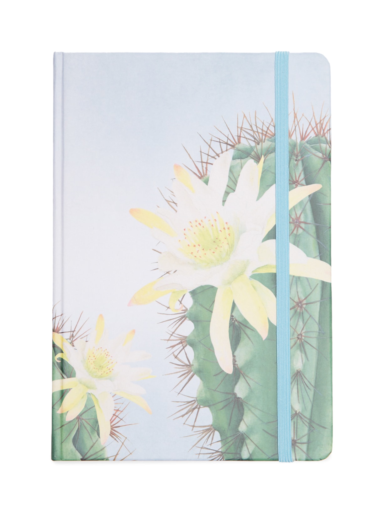 Caderno Flores Mandacaru - Azul