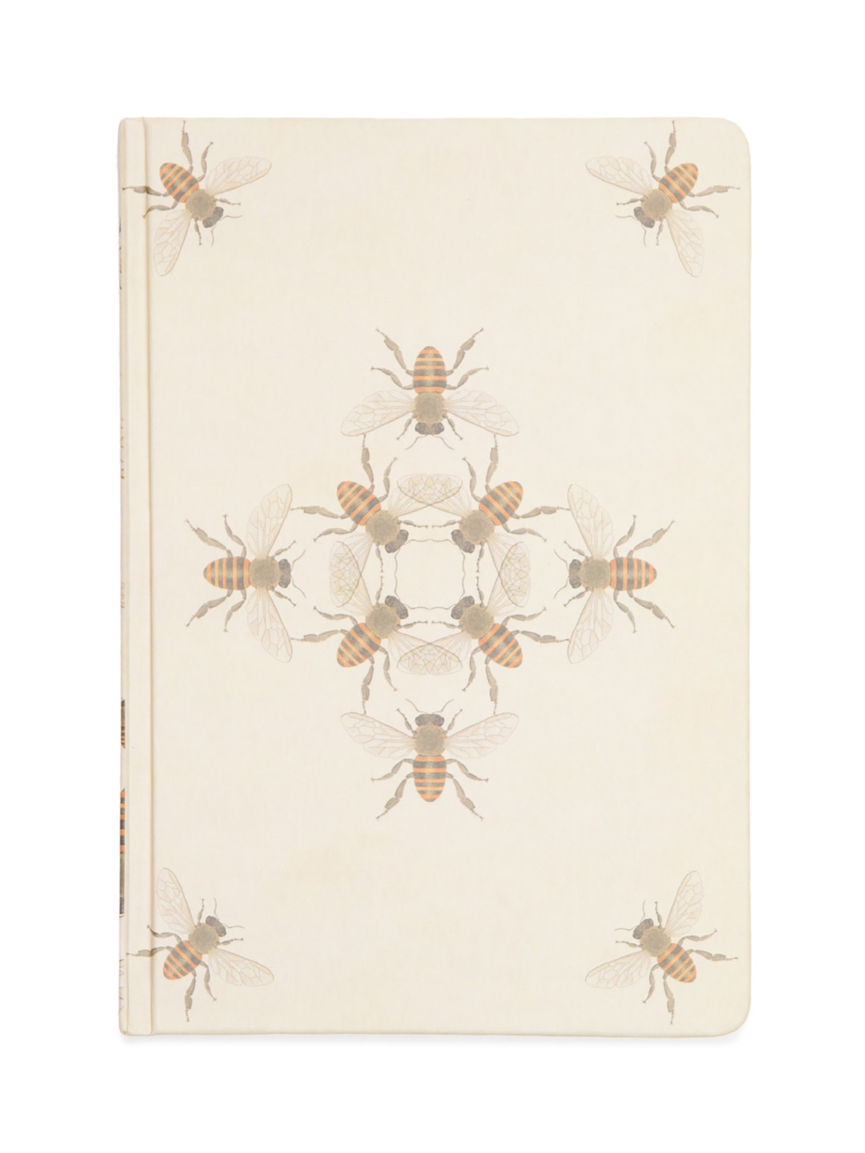 Caderno Inseto Abelha Com Pauta Bege Nina Write