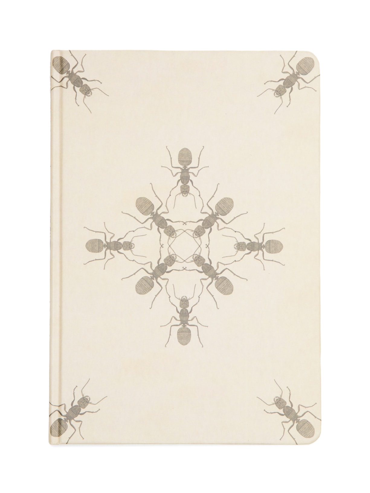 Caderno Inseto Formiga Pontado - Bege