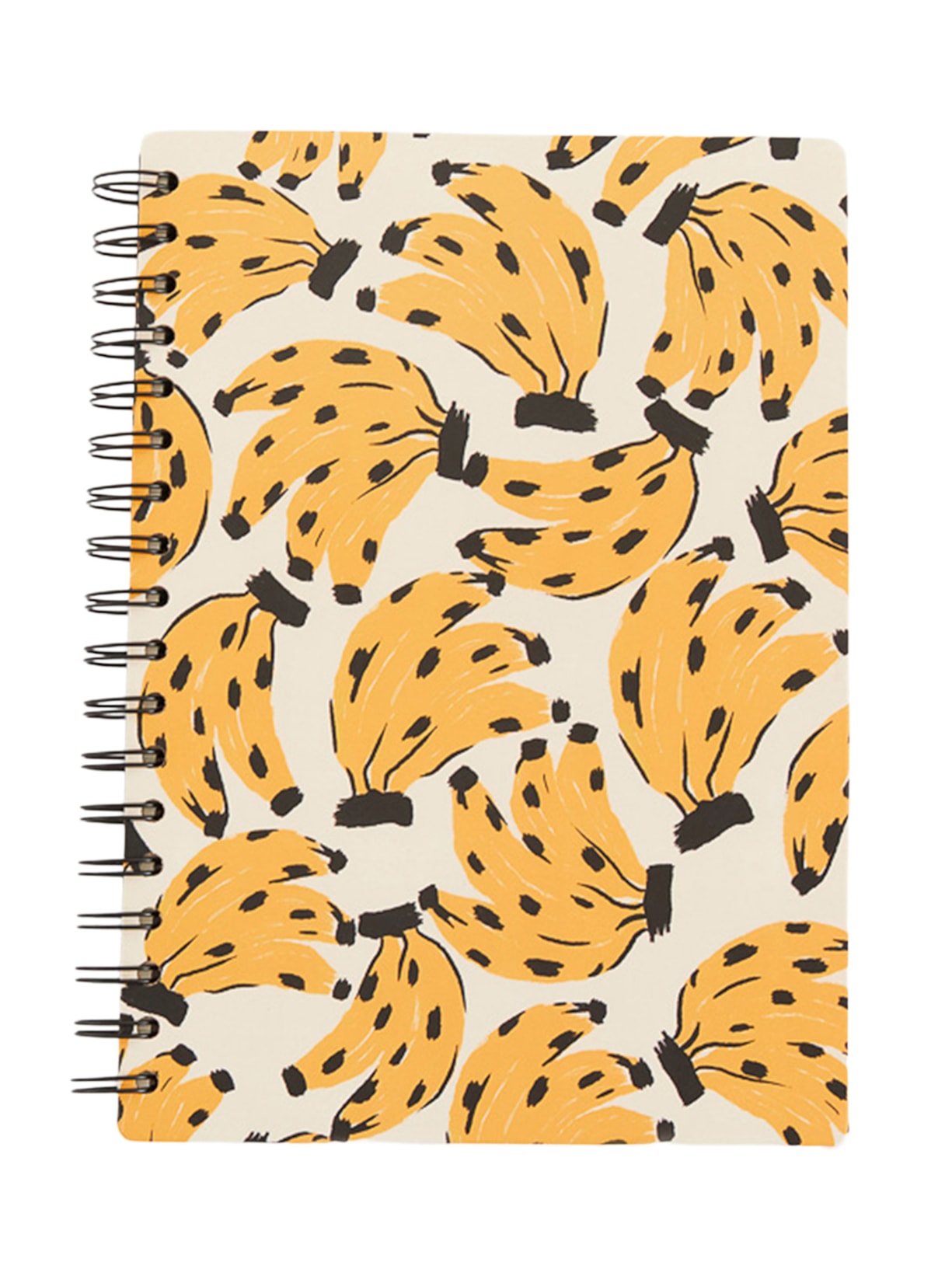 Caderno Universitário Bossa Banana Preto Farm Etc