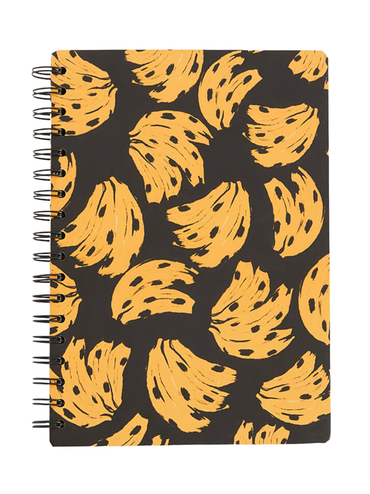 Caderno Universitário Bossa Banana Preto Farm Etc
