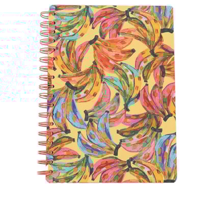 Caderno Universitário Cor De Banana - Amarelo