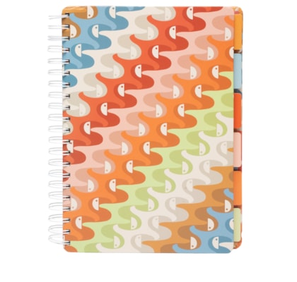 Caderno Universitário Etc Copatucano - Laranja