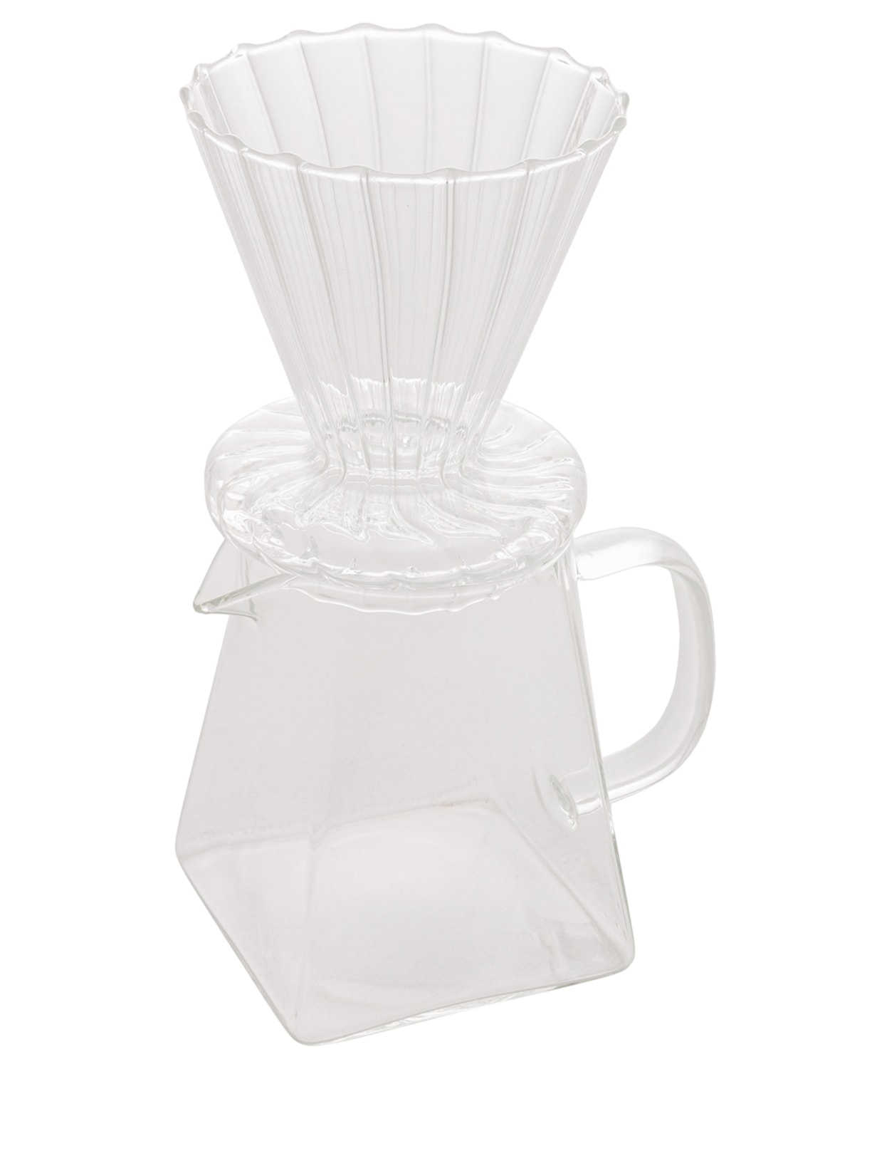 Cafeteira e Filtro de Vidro Borossilicato Resistente a Calor 500ml  Wolff